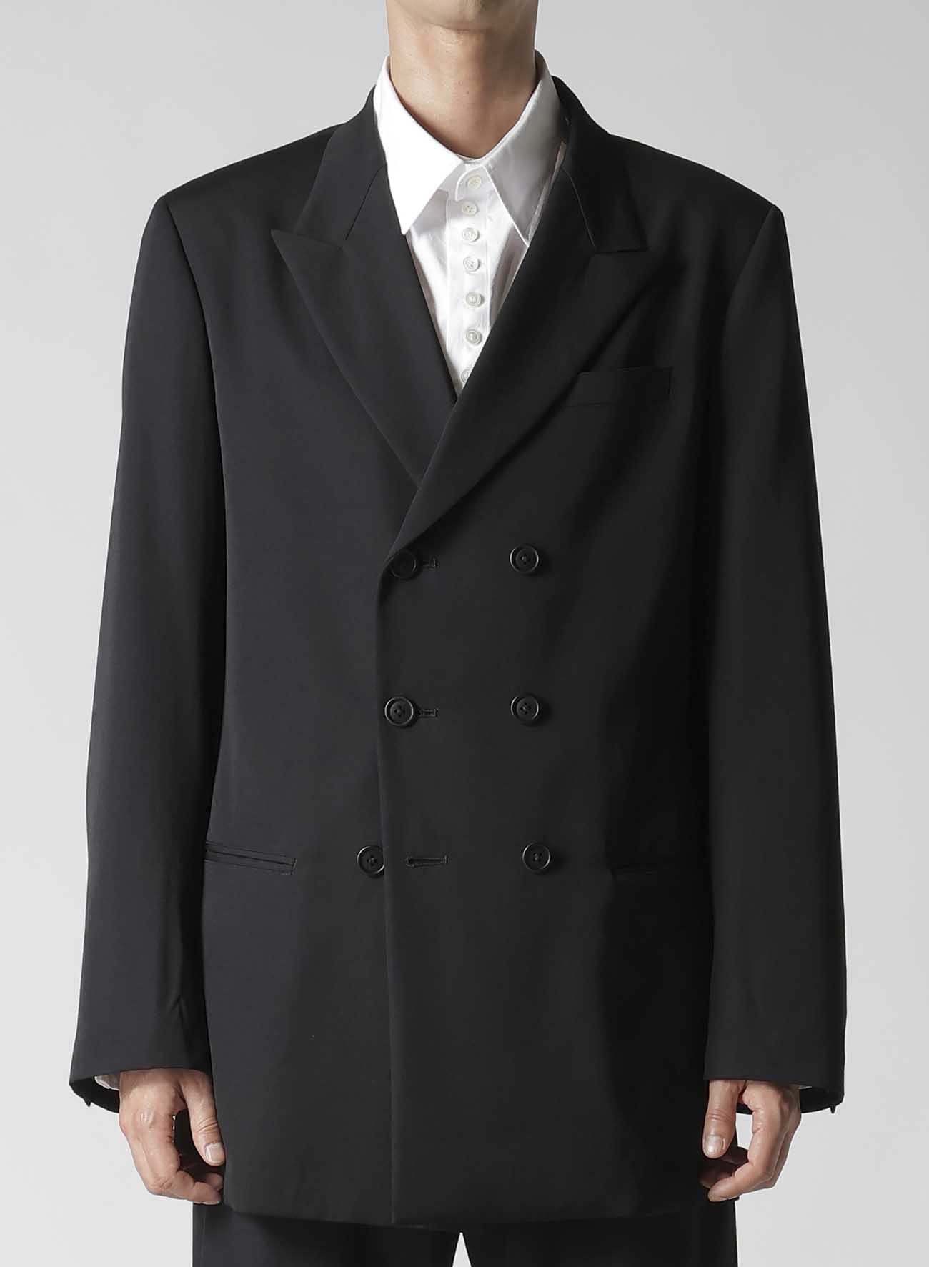 【12/6 10:00(JST) Release】WOOL GABARDINE DOUBLE JACKET