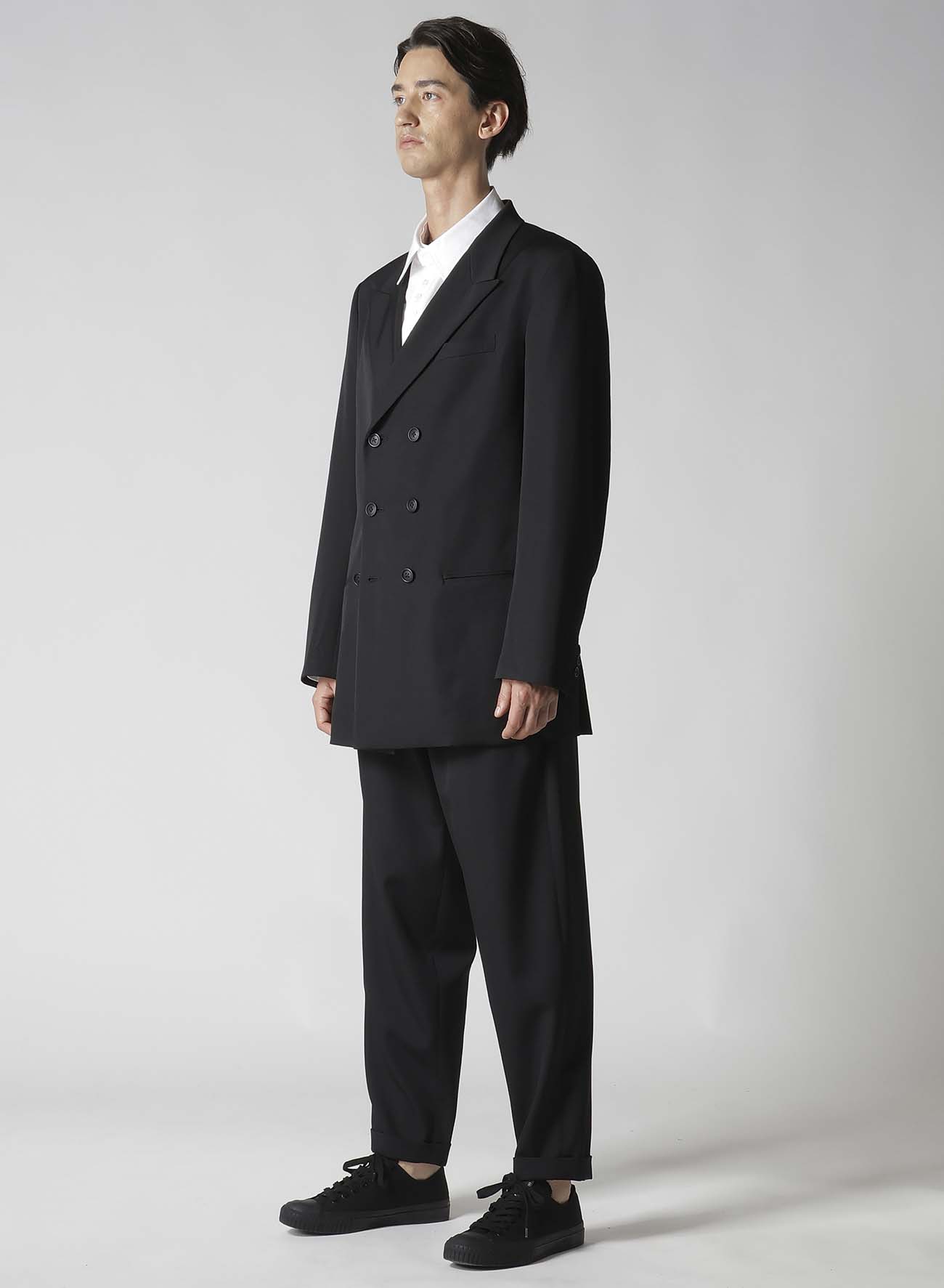 【12/6 10:00(JST) Release】WOOL GABARDINE DOUBLE JACKET