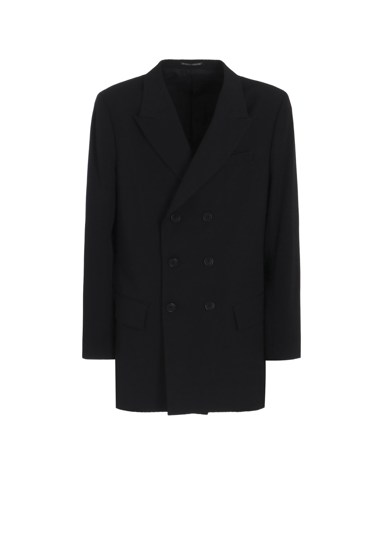 WOOL GABARDINE DOUBLE JACKET