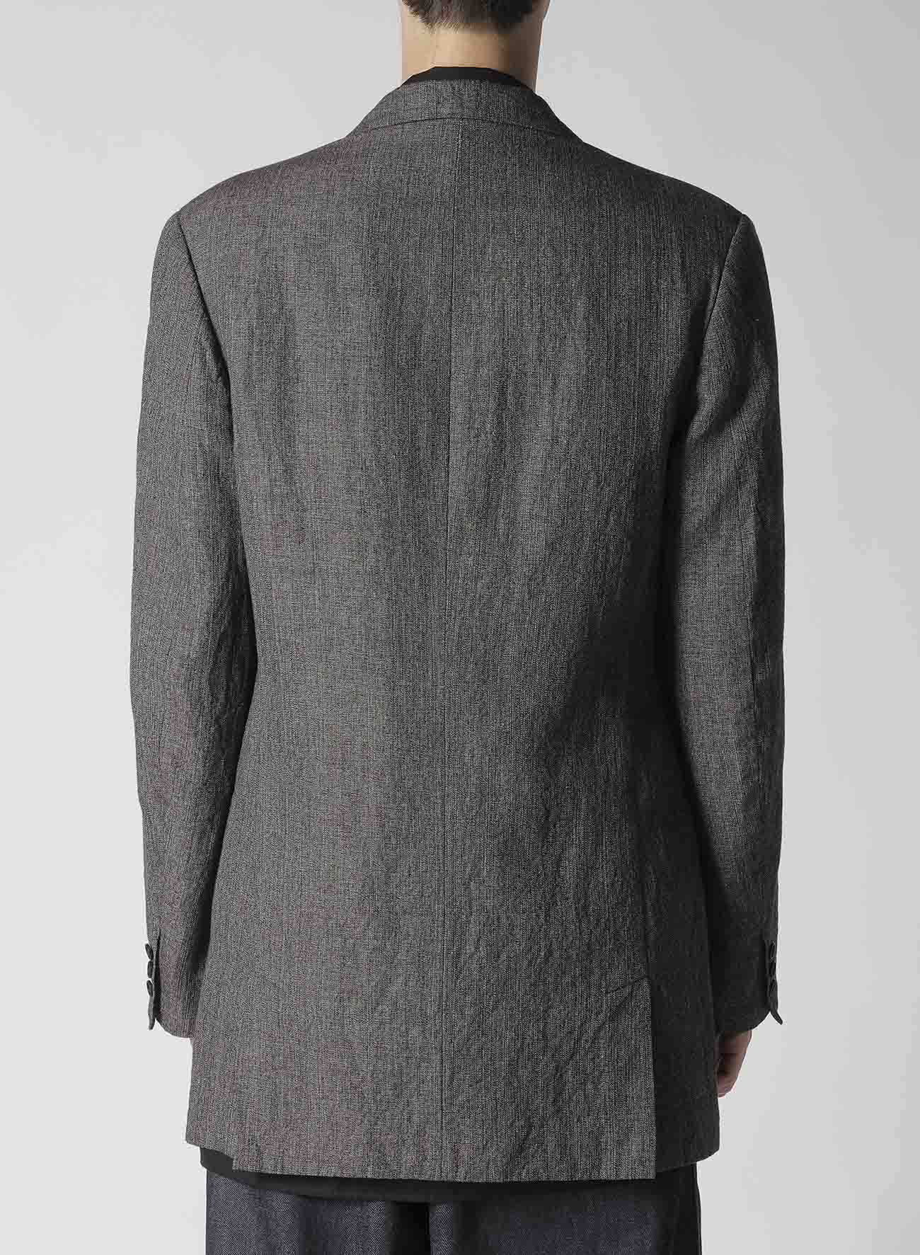 HEATHER KHADI JACKET WITH PARALLEL PANELED