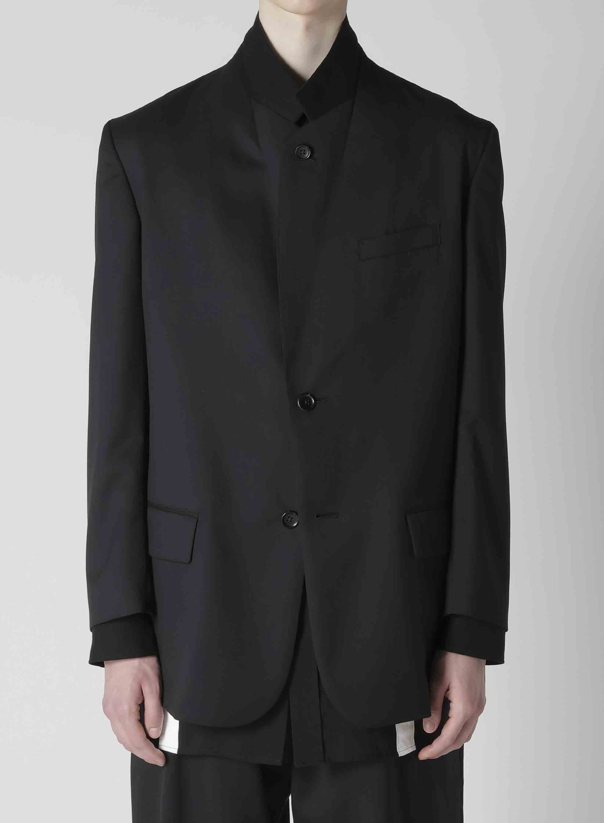 SUIT GABARDINE JACKET WITH 2-BUTTONS