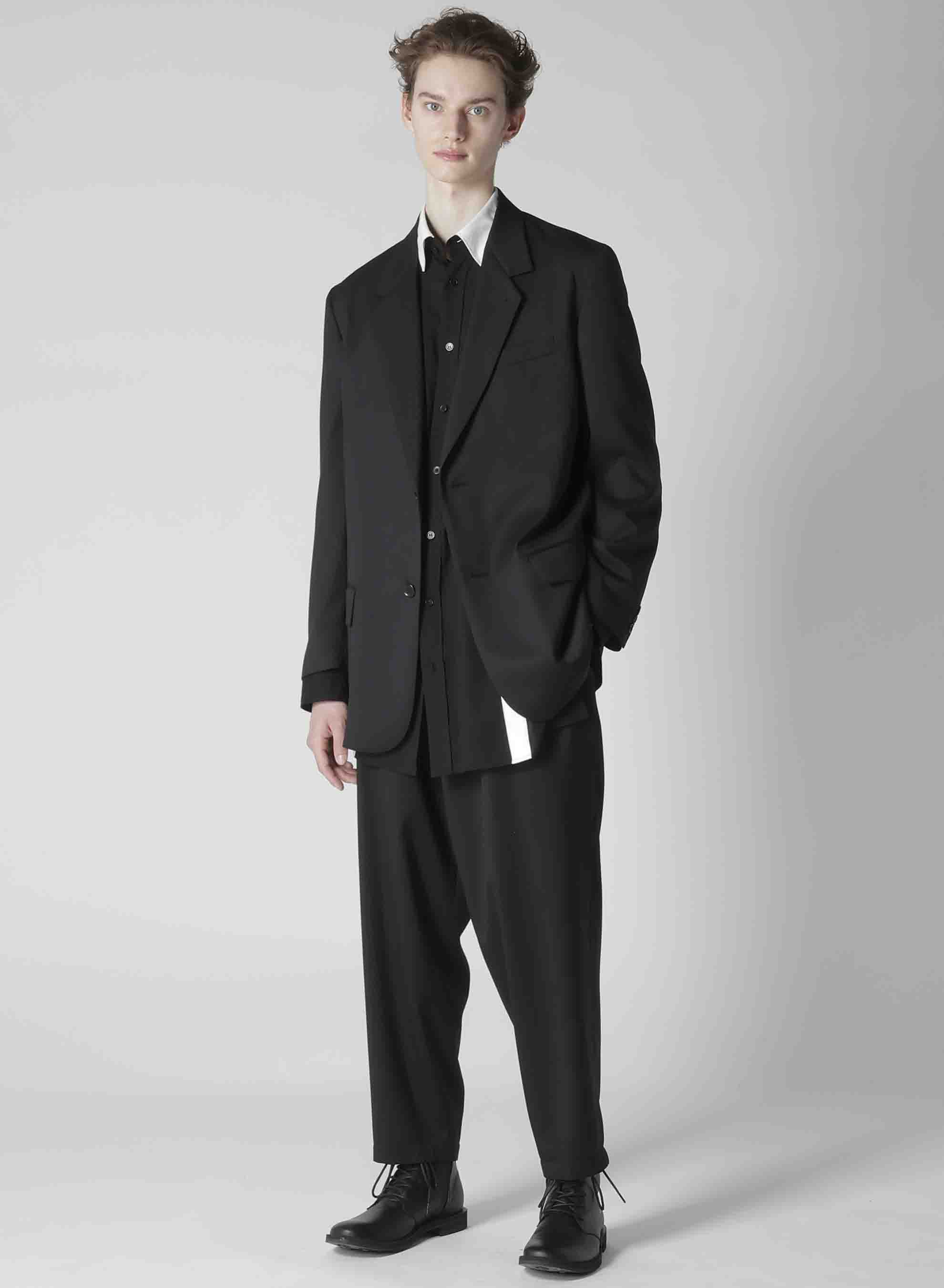 SUIT GABARDINE JACKET WITH 2-BUTTONS