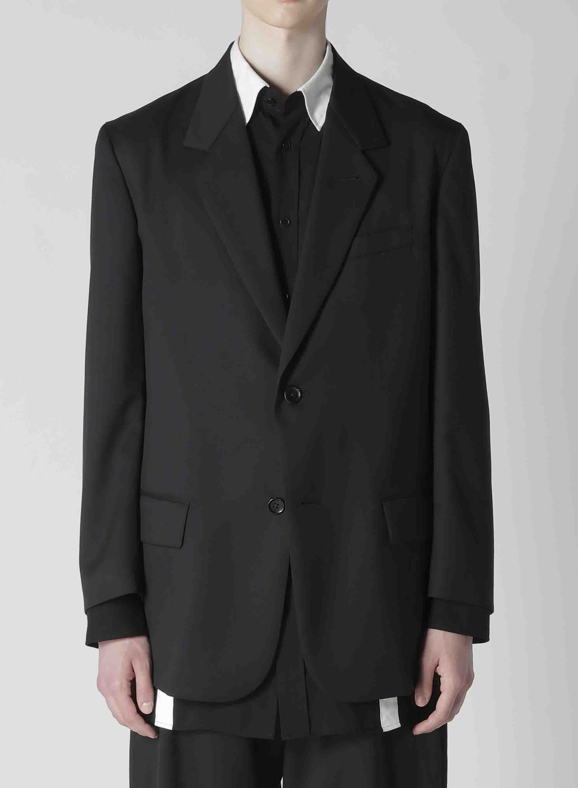 SUIT GABARDINE JACKET WITH 2-BUTTONS