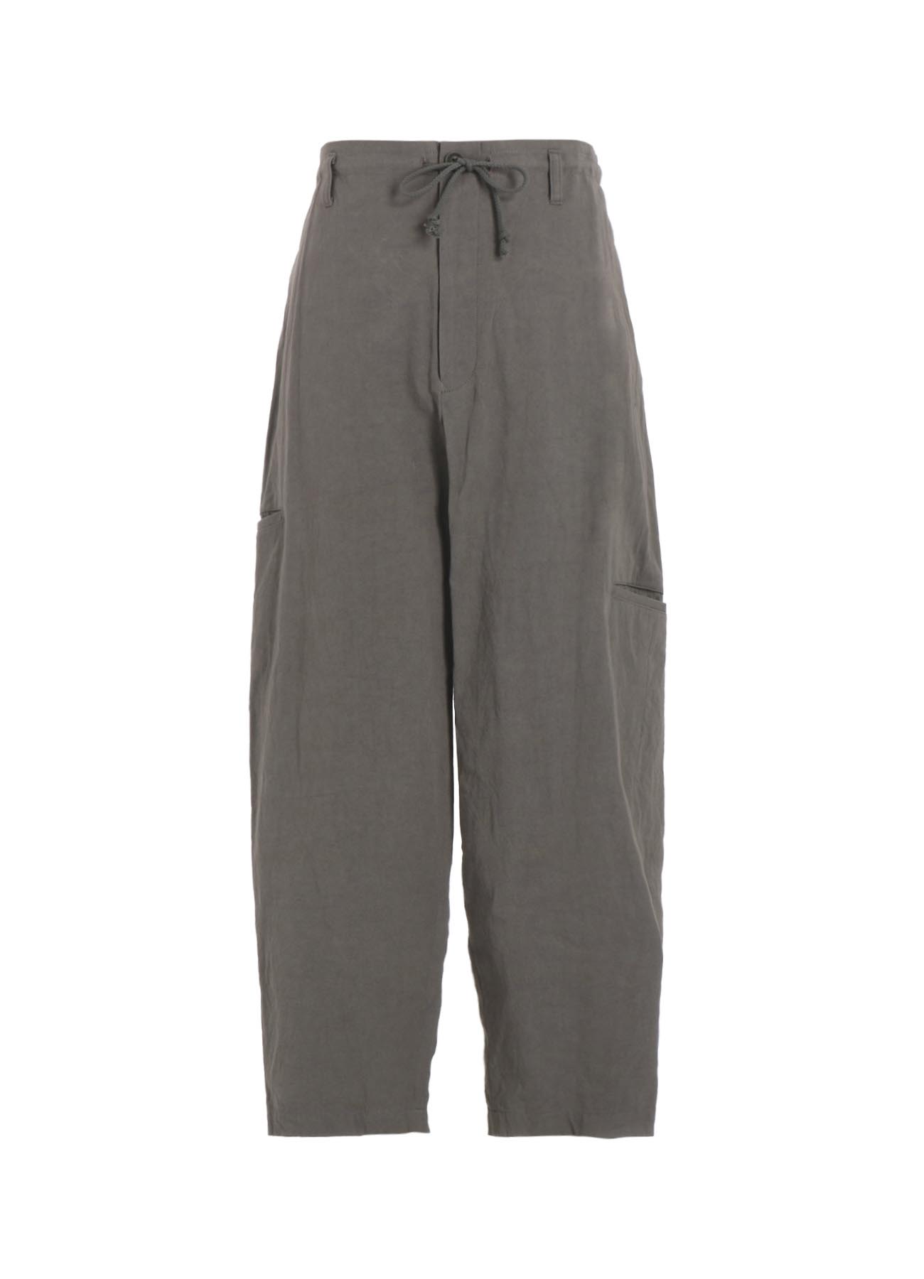 【1/11 10:00(JST) Release】COTTON POPLIN PANTS WITH RIGHT AND LEFT LEG POCKETS