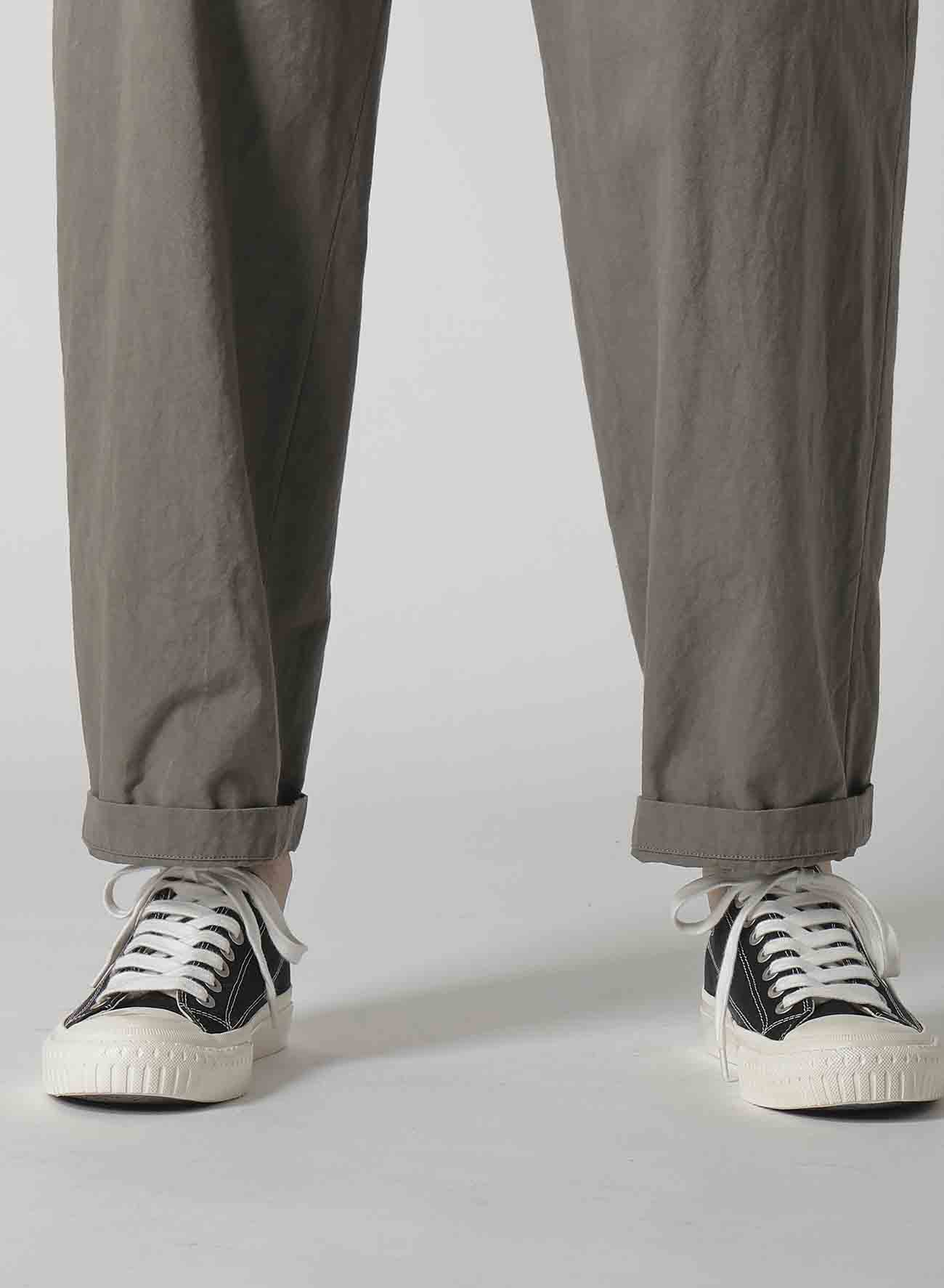 【1/11 10:00(JST) Release】COTTON POPLIN PANTS WITH RIGHT AND LEFT LEG POCKETS