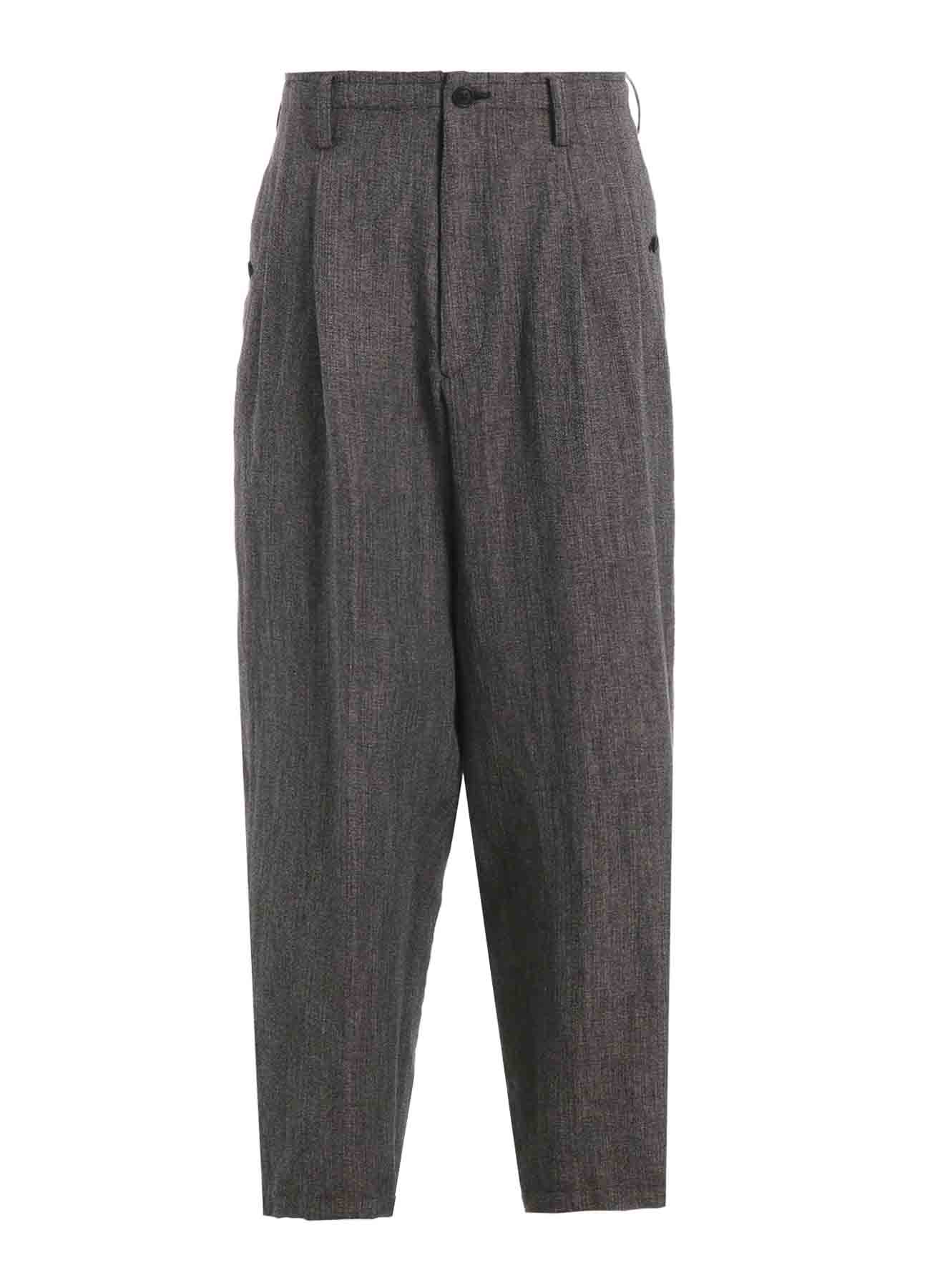 HEATHER KHADI PANTS WITH POCKET DETAIL