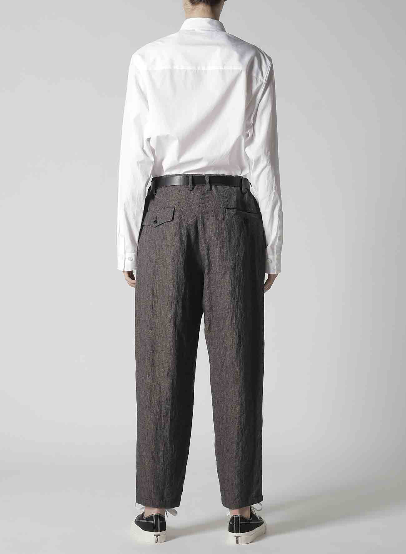 HEATHER KHADI PANTS WITH POCKET DETAIL