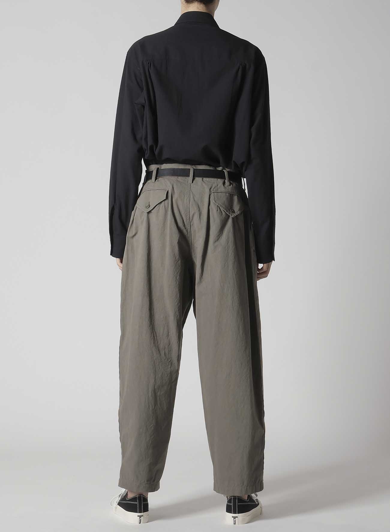 【1/11 10:00(JST) Release】COTTON POPLIN PANTS WITH SIDE TAPE DETAIL