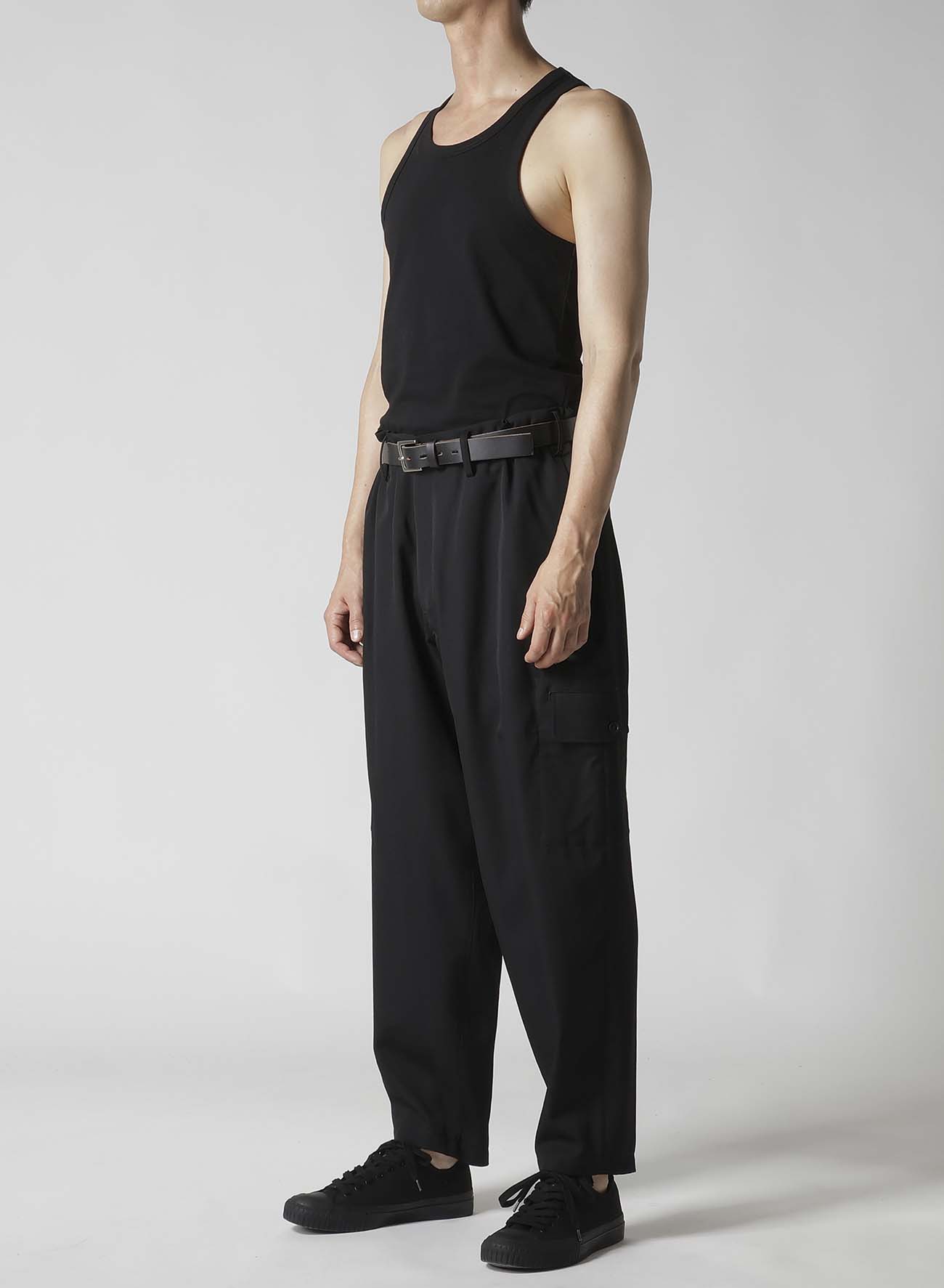 【12/6 10:00(JST) Release】WOOL GABARDINE FLAP POCKET PANTS