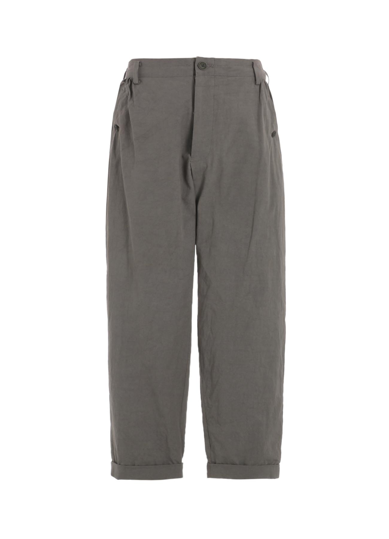 【1/11 10:00(JST) Release】COTTON POPLIN PANTS WITH WAIST GATHERED