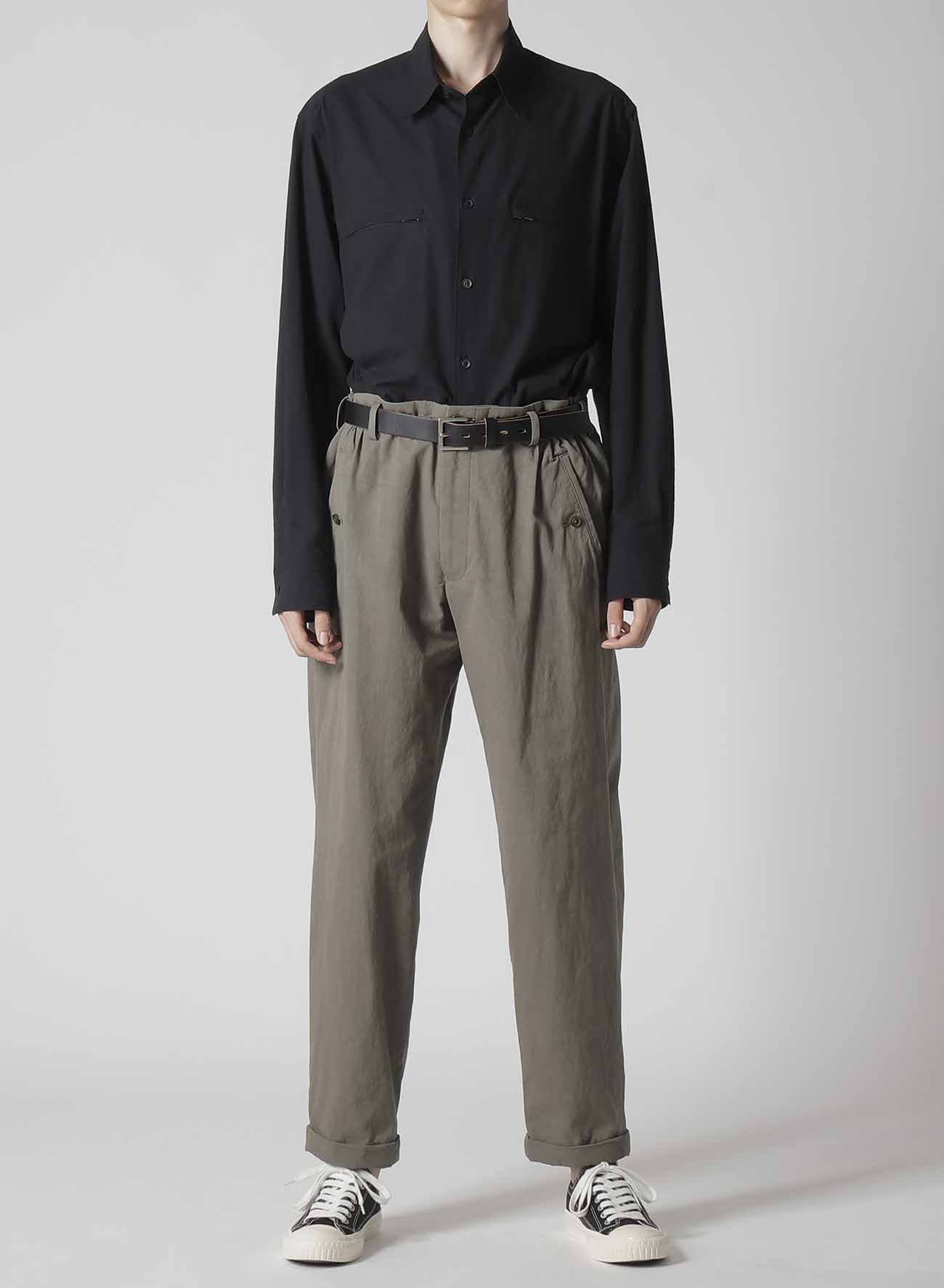 【1/11 10:00(JST) Release】COTTON POPLIN PANTS WITH WAIST GATHERED