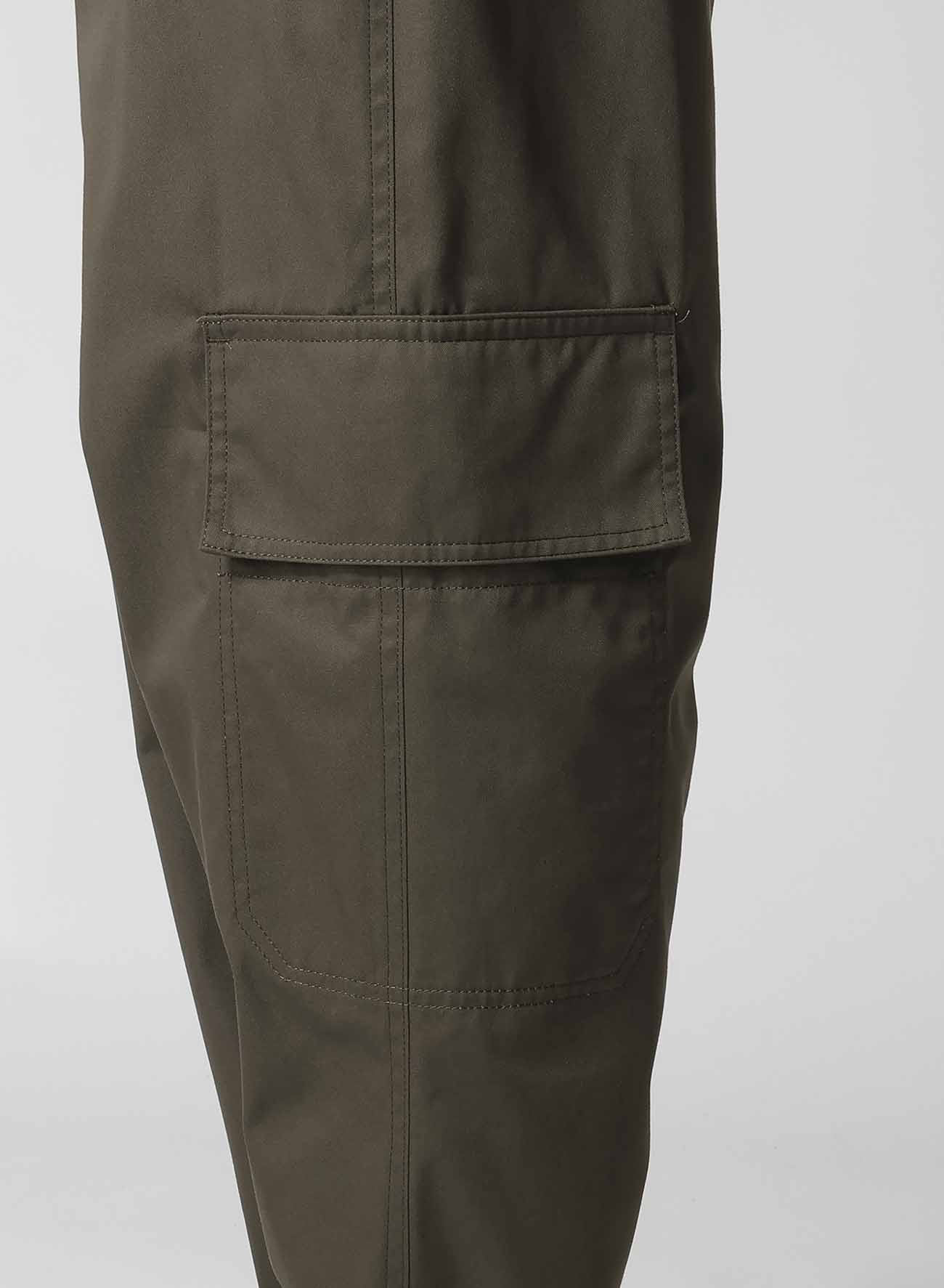 T/C TWILL PANTS WITH  SIDE SEAM TUCK