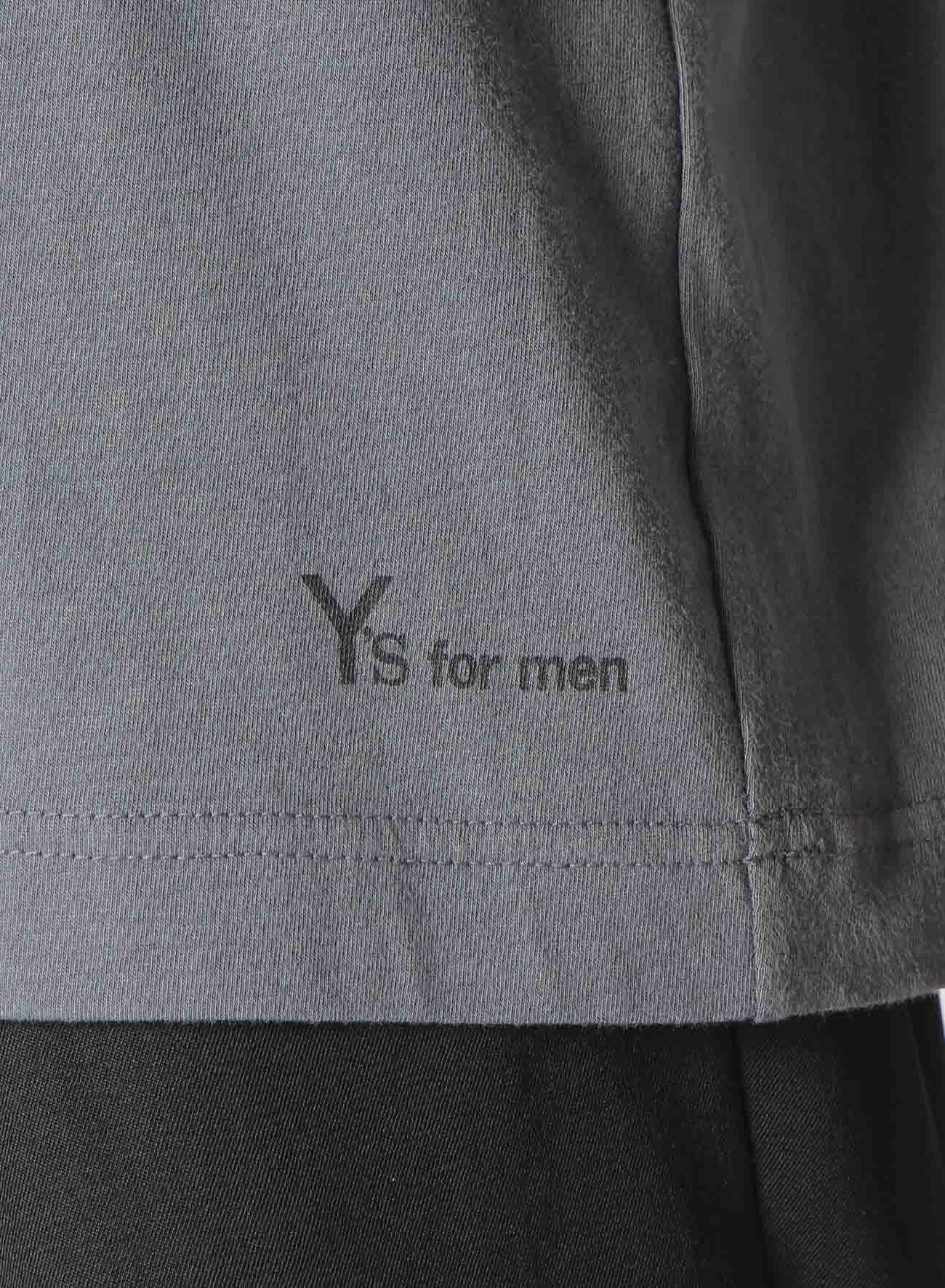 Y's for men LOGO PRINT SHORT SLEEVE T-SHIRTS