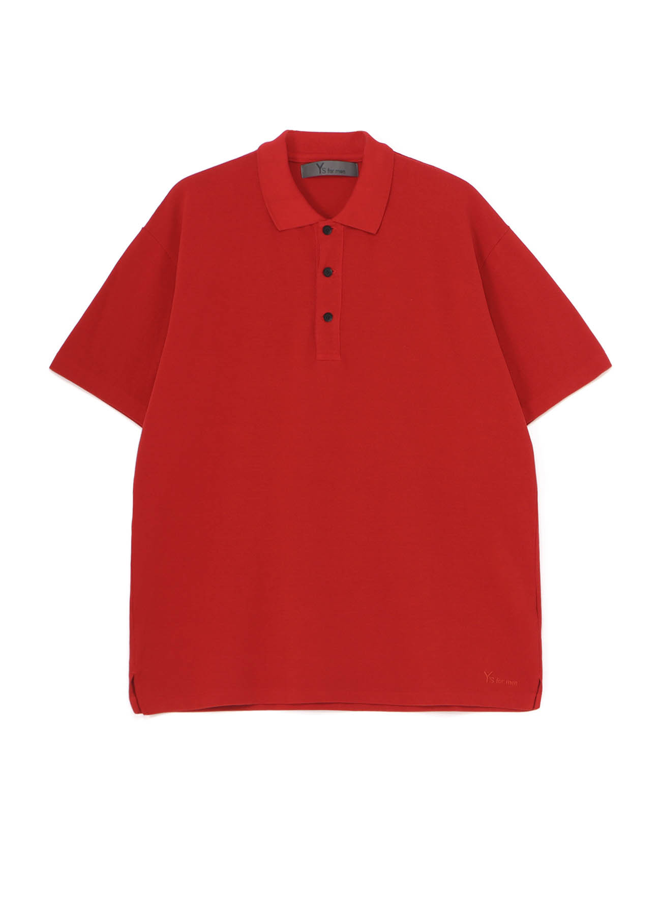 Y's for men LOGO EMBROIDERY POLO