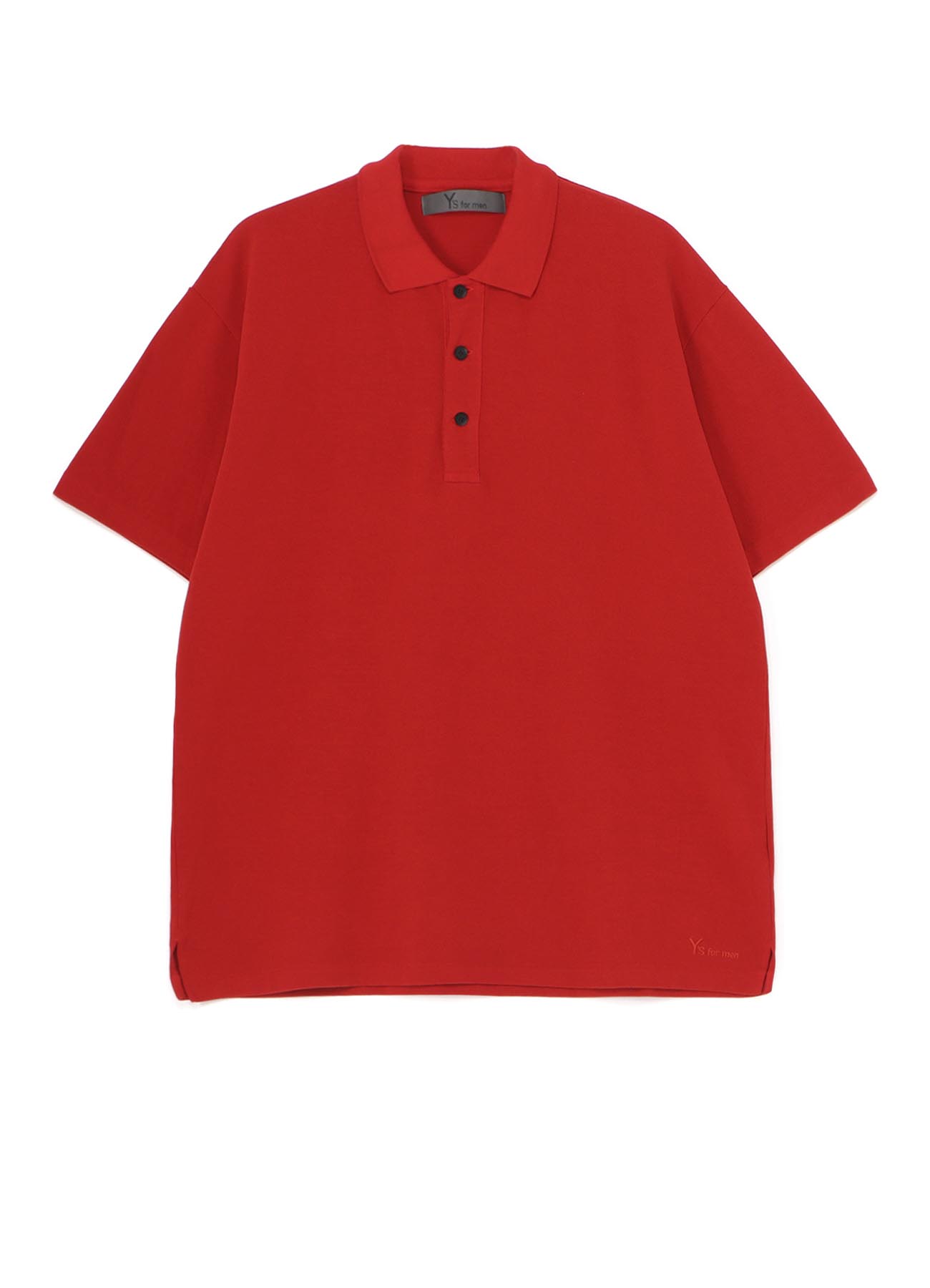 Y's for men LOGO EMBROIDERY POLO