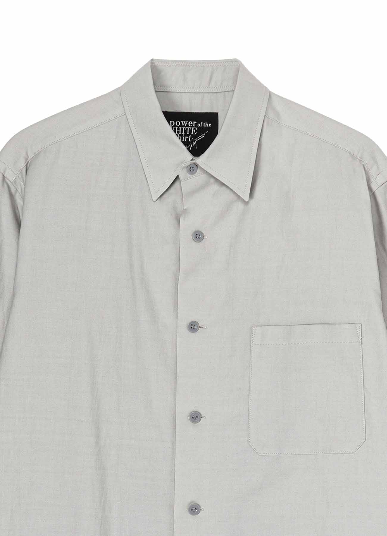 COTTON TWILL CLASSIC BIG SHIRT