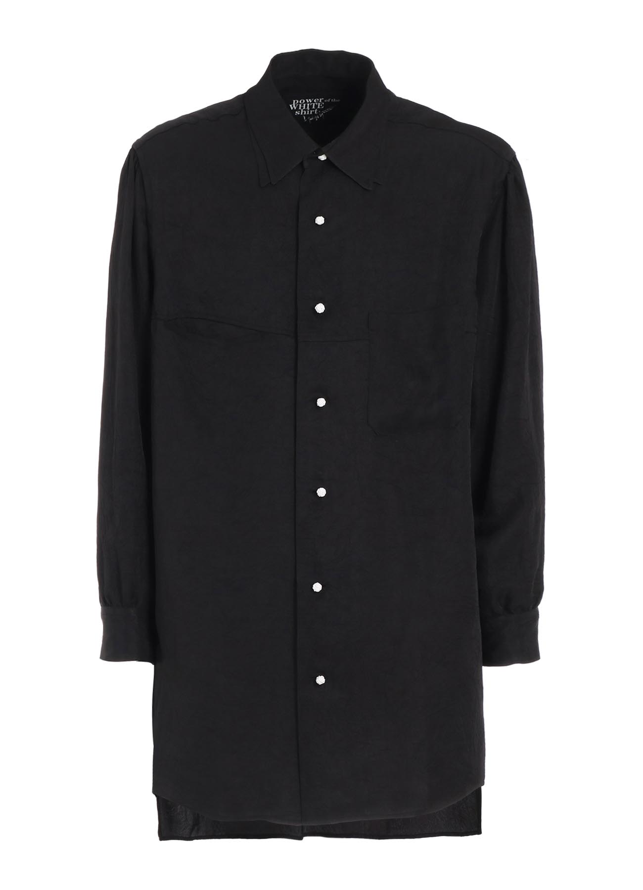 TRIACETATE DOUBLE COLLAR BIG SHIRT