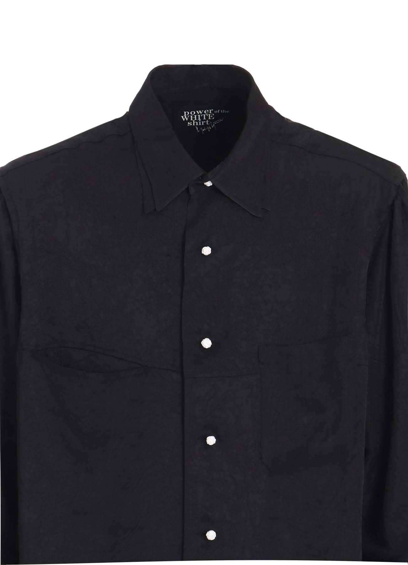 TRIACETATE DOUBLE COLLAR BIG SHIRT