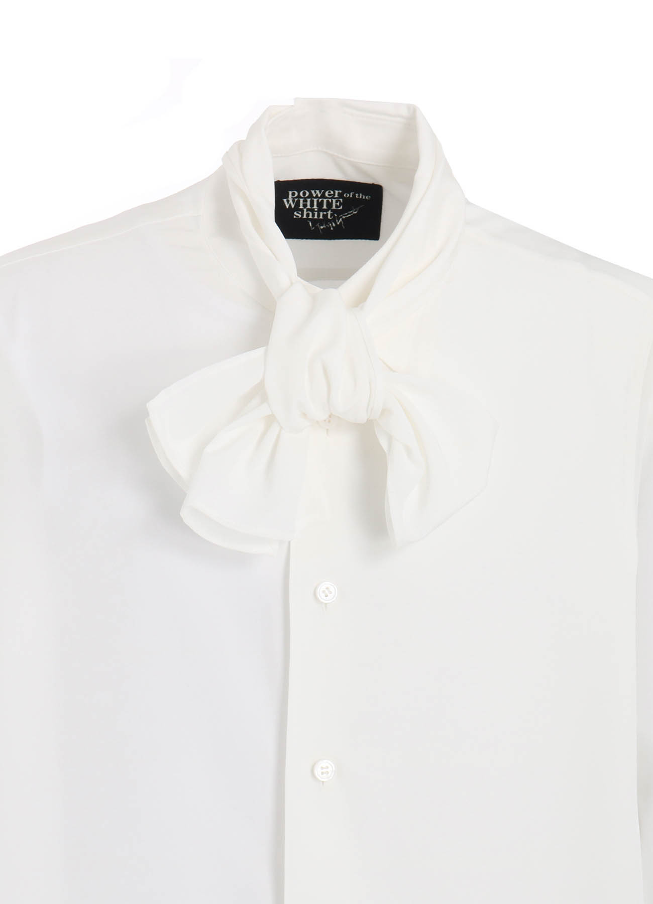 TA/PE CREPE DE CHINE GATHERED LAYERED SHIRT