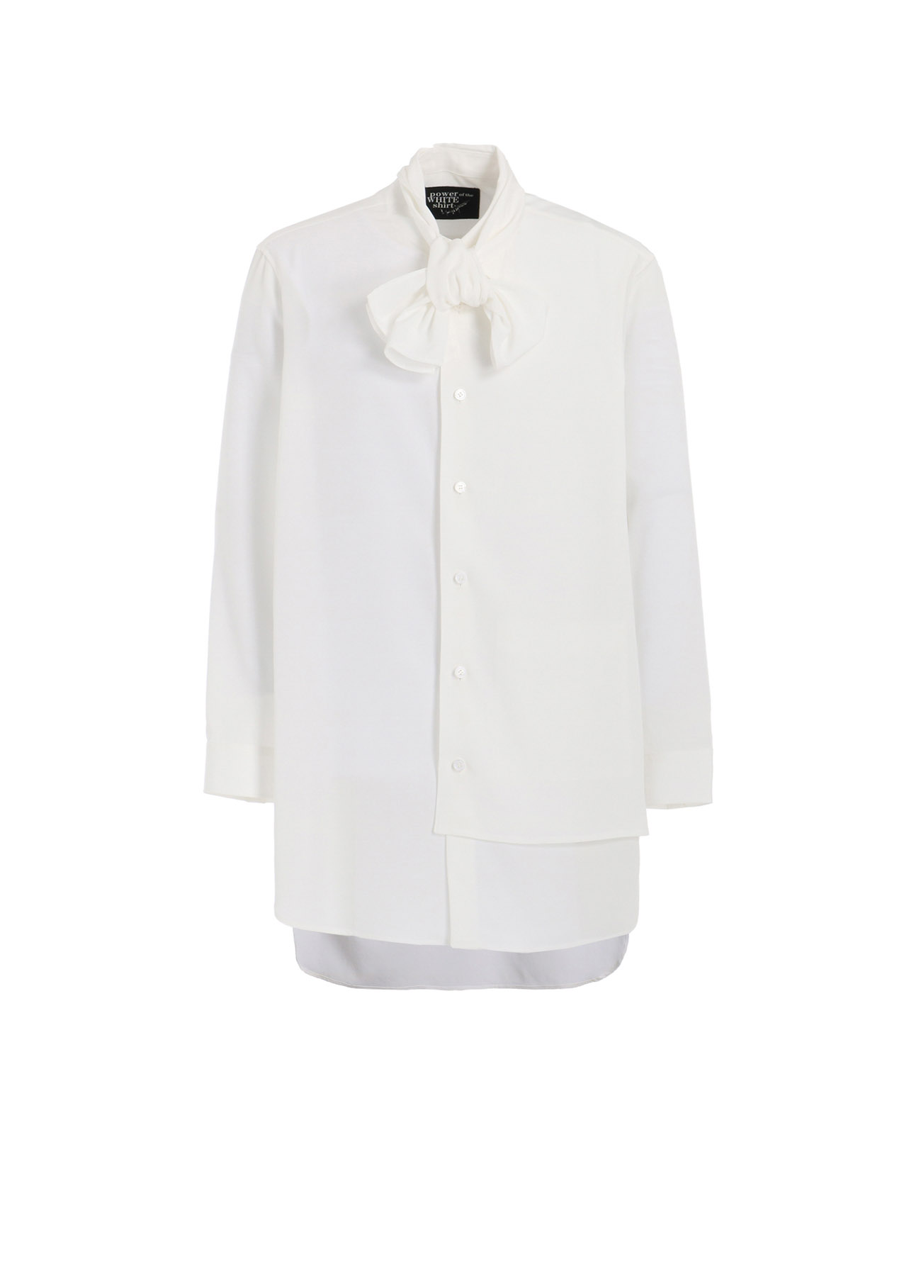 TA/PE CREPE DE CHINE GATHERED LAYERED SHIRT