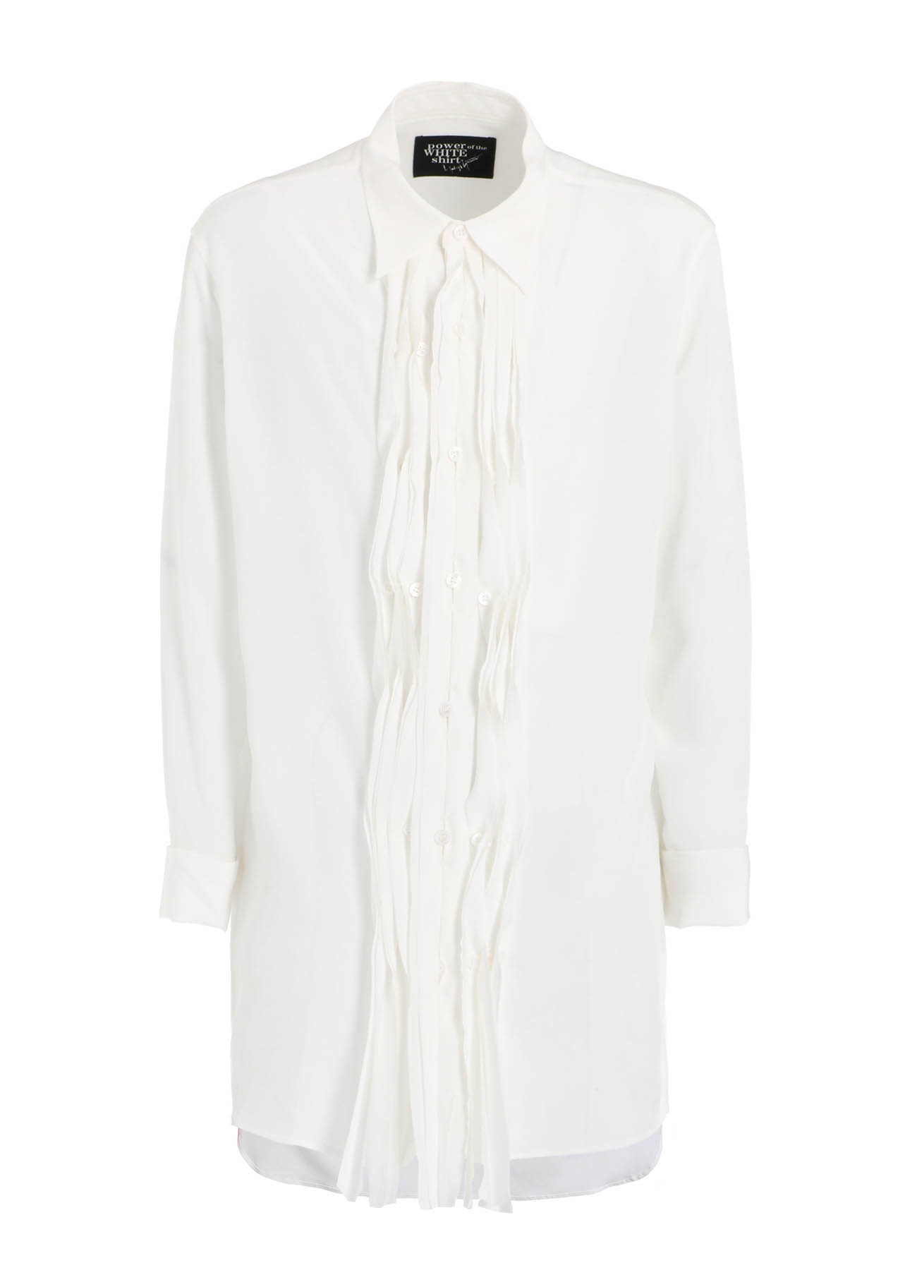 TA/PE CREPE DE CHINE FRILL SHIRT