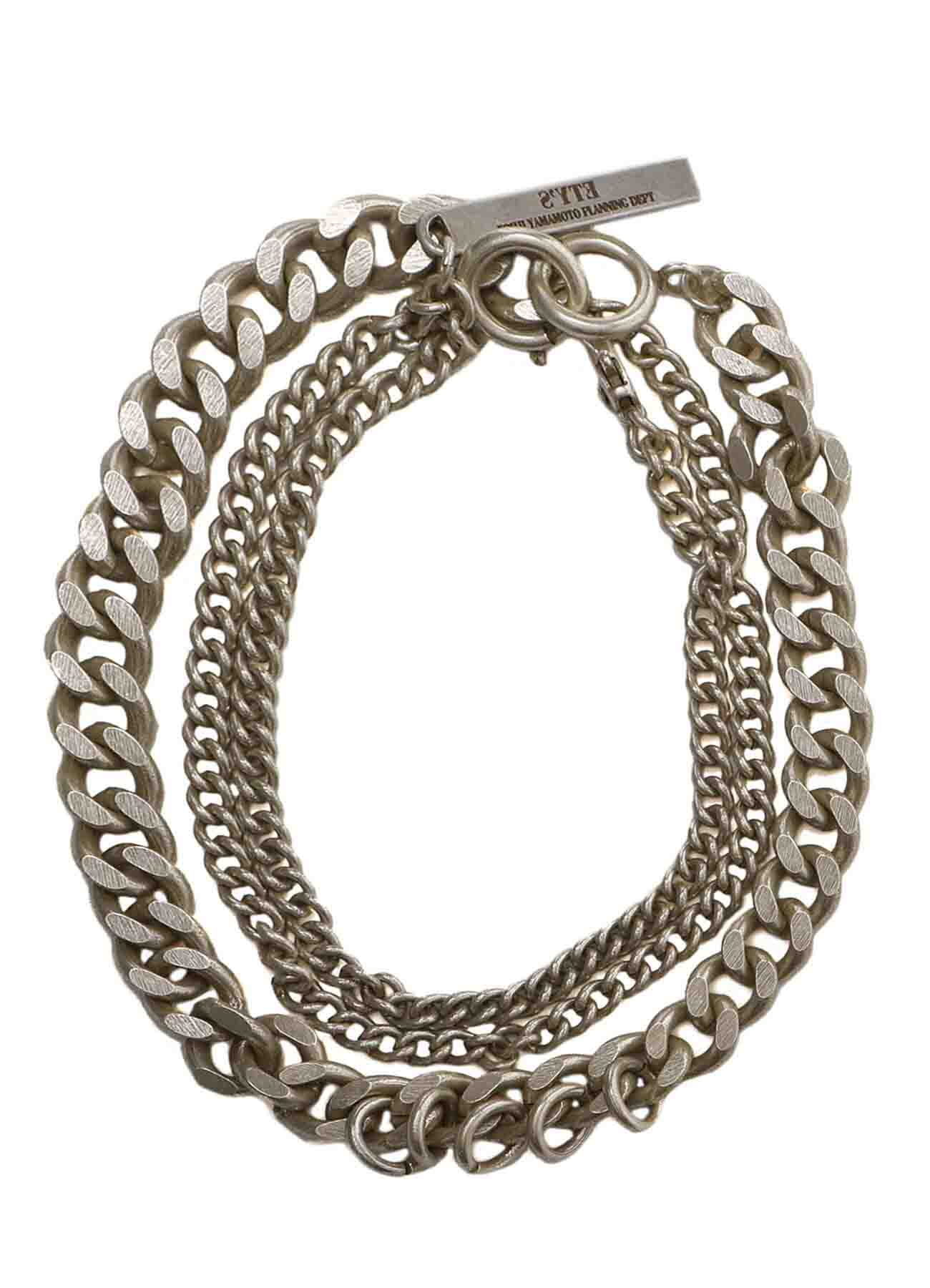 6-WAY CURVED CHAIN BRACELET NECKLACE