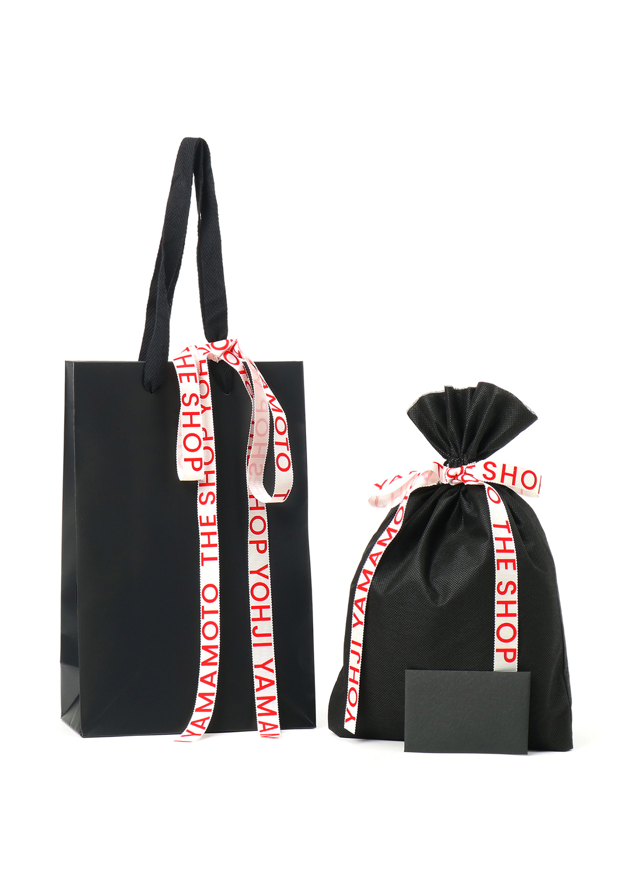 Self-wrap THE SHOP GIFT KIT (S) (WhitexRed)	
