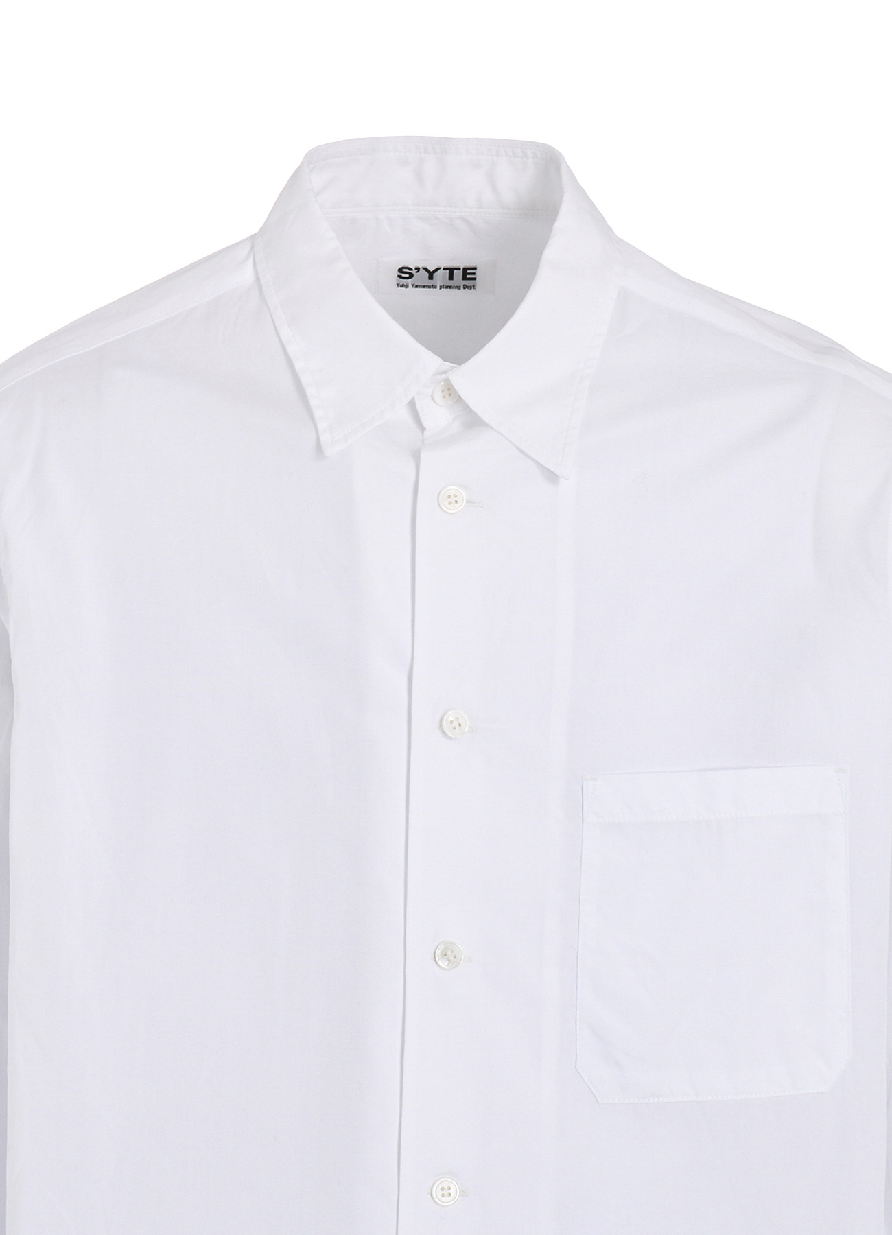 COTTON BROAD LOOSE-FIT REGULAR COLLAR SHIRT