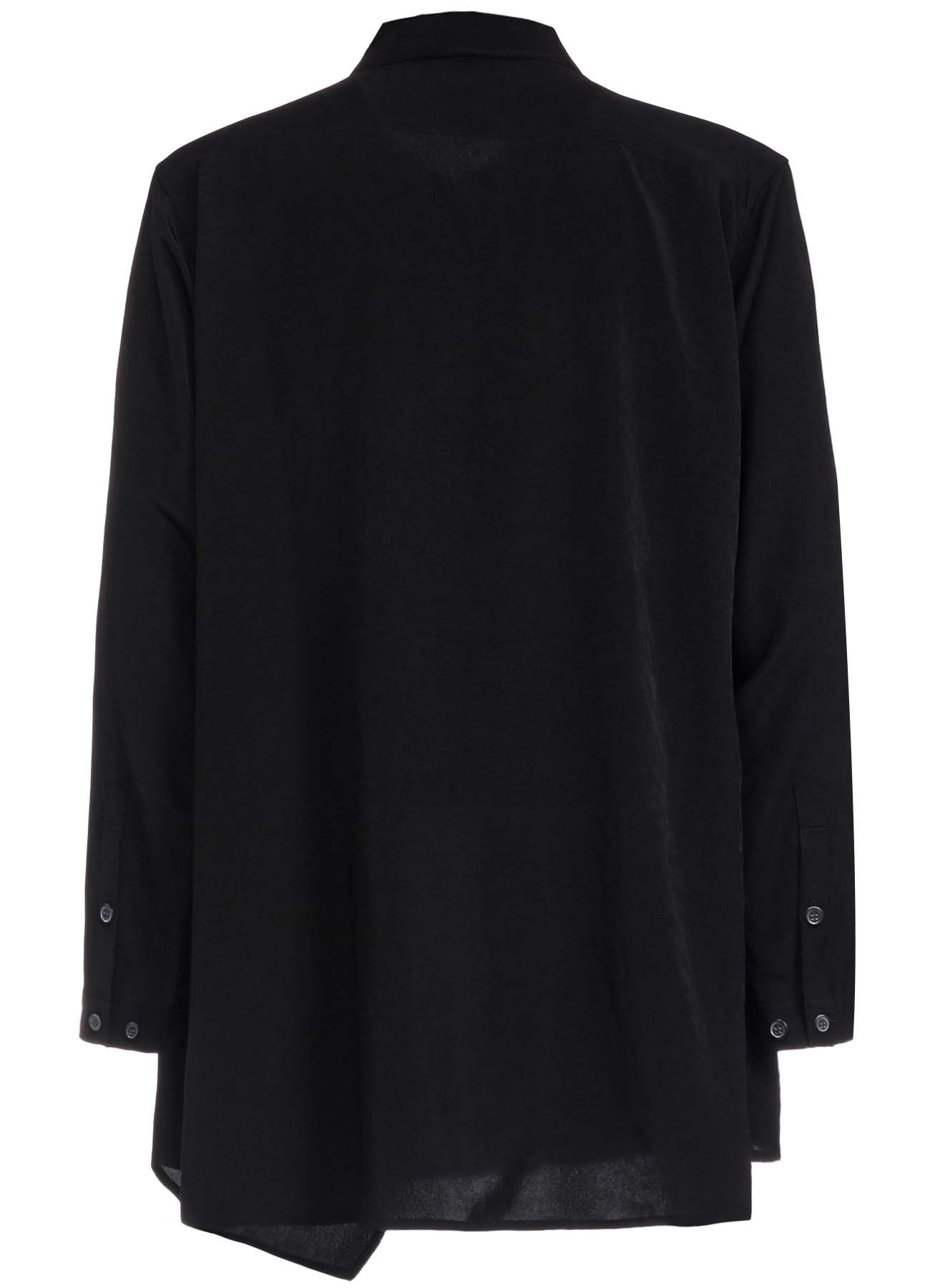 CREPE de CHINE FRONT LAYER SHIRT