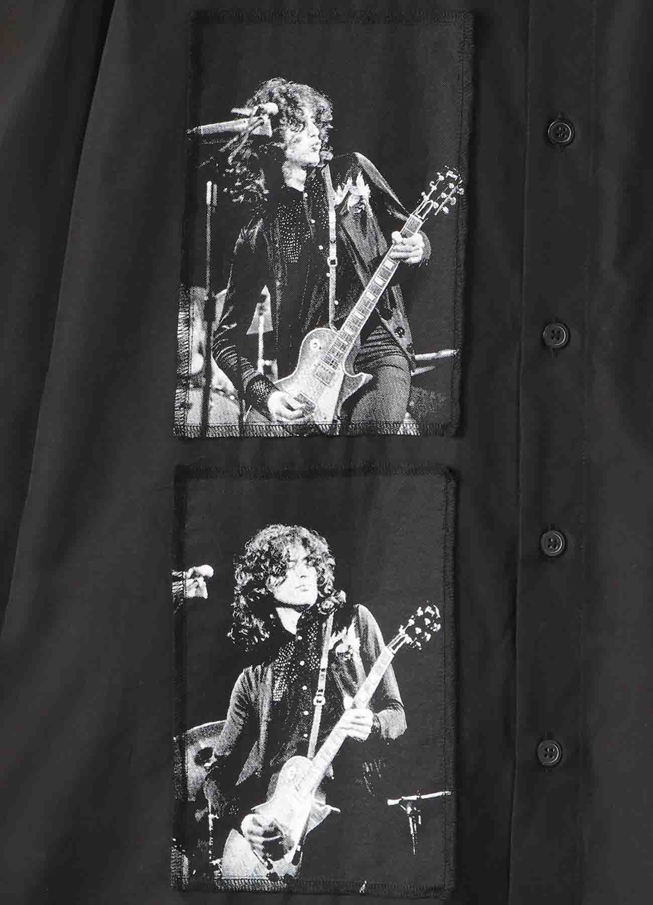 S’YTE × marquee club(R) 1968 100/2 Broad Omnibus Printed Patch Shirt
