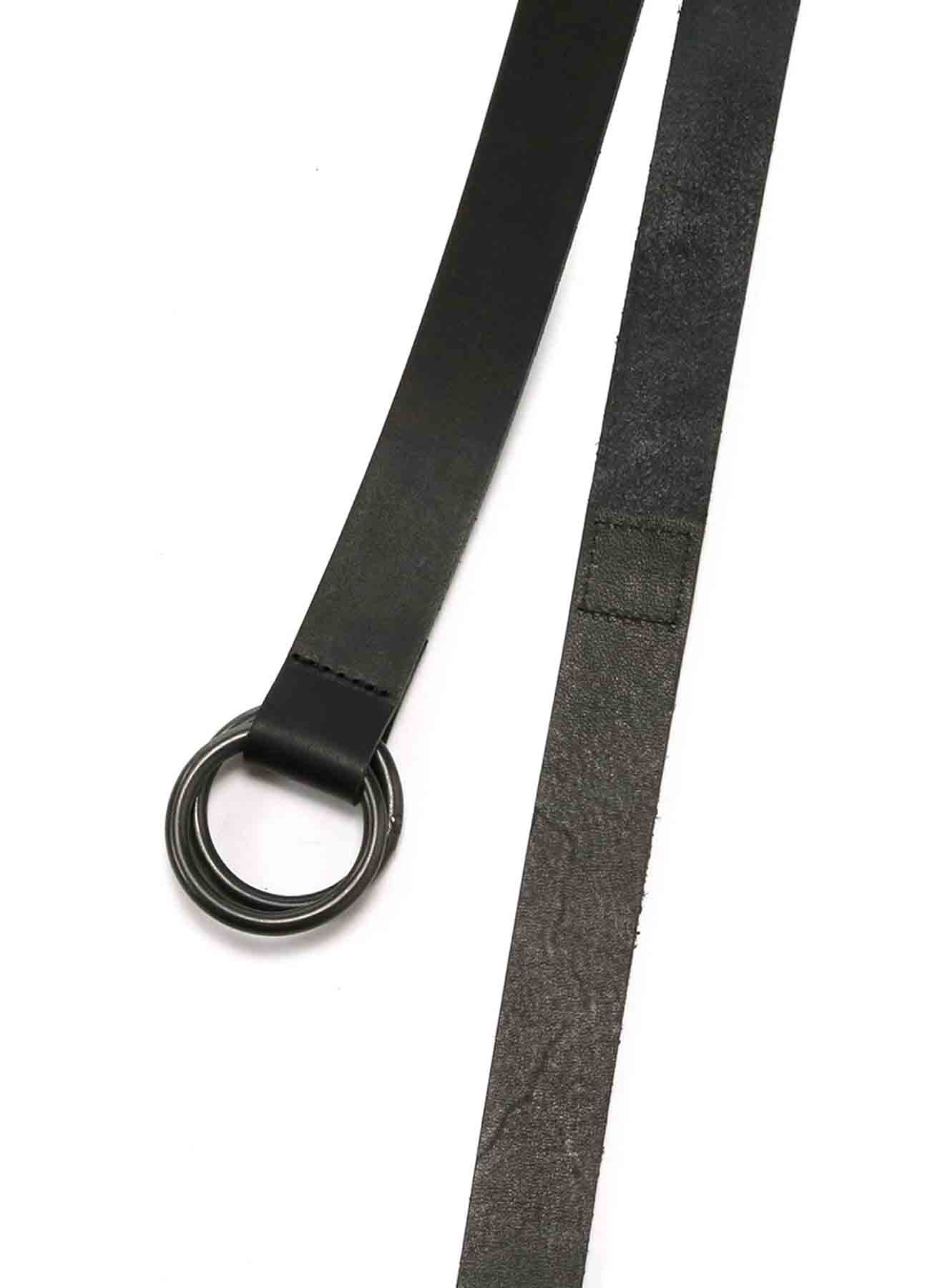 Cow Leather25mm Long Ring Belt