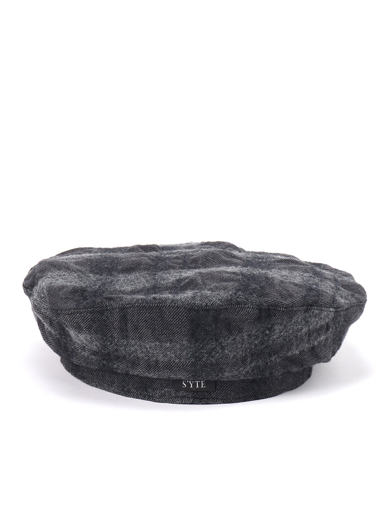 FULLING FINISHED SHADOW CHECK BERET