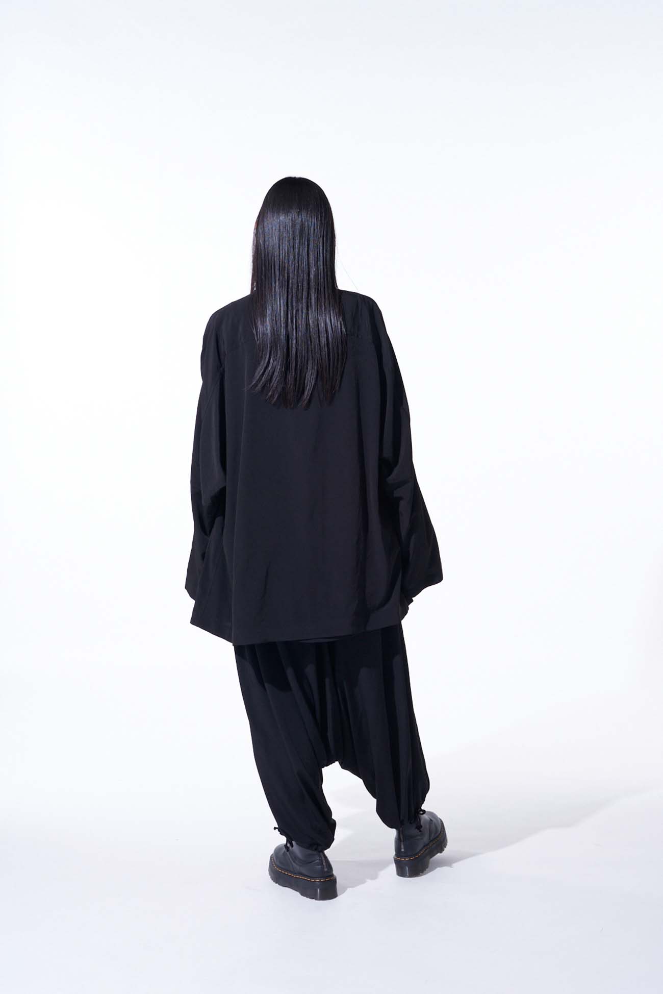 CREPE de CHINE RAGLAN SLEEVE JACKET