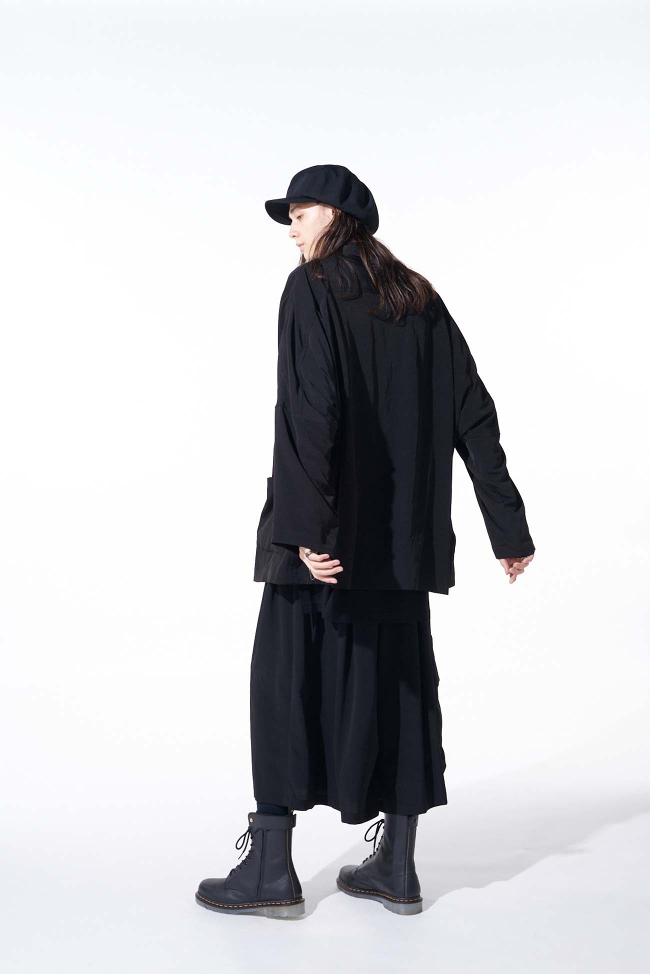 CREPE de CHINE RAGLAN SLEEVE JACKET