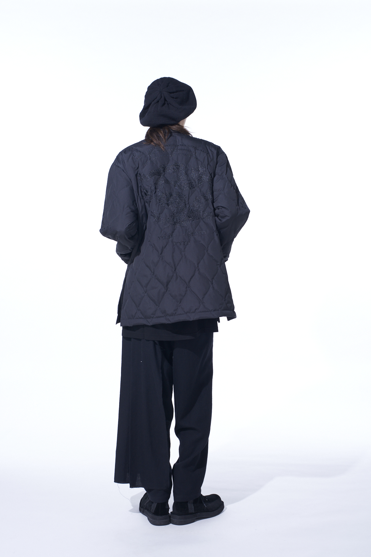 【12/5 12:00 Release】【S'YTE X TAION】SOUVENIR EMBROIDERED QUILTED DOWN CHINA JACKET