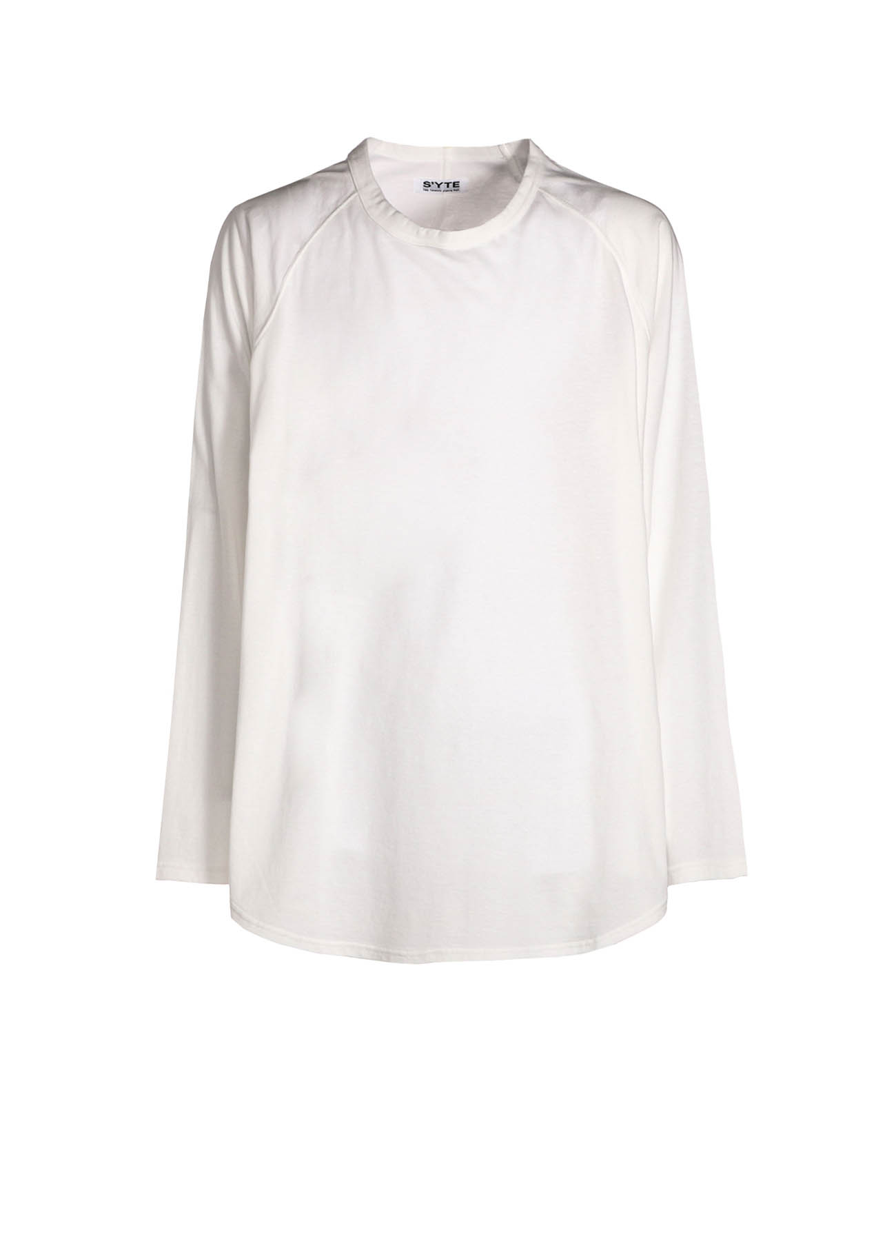 SOFT JERSEY BACK CENTER STITCH OVERSIZED RAGLAN SLEEVE T-SHIRT