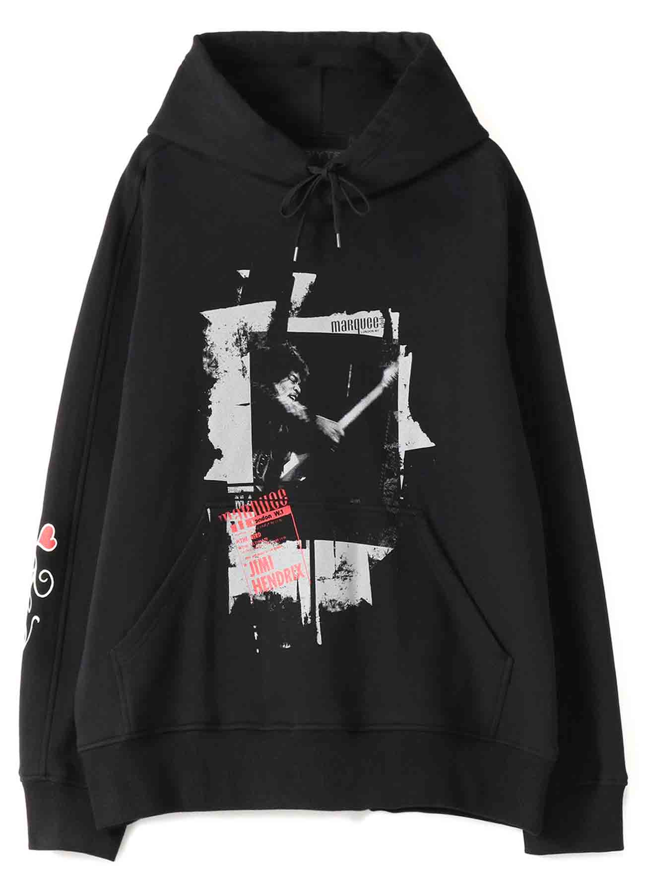 S’YTE × marquee club(R) French Terry Stitch Work Poster Collage Hoodie
