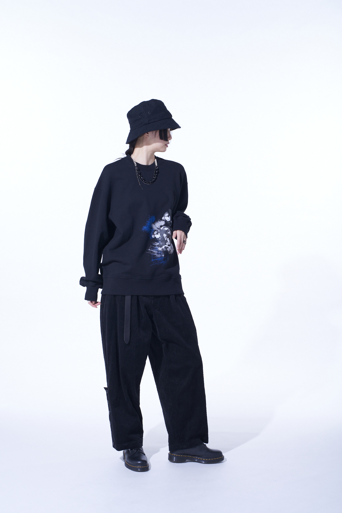 "WOMEN" UKIYO-E GRAPHIC PULLOVER