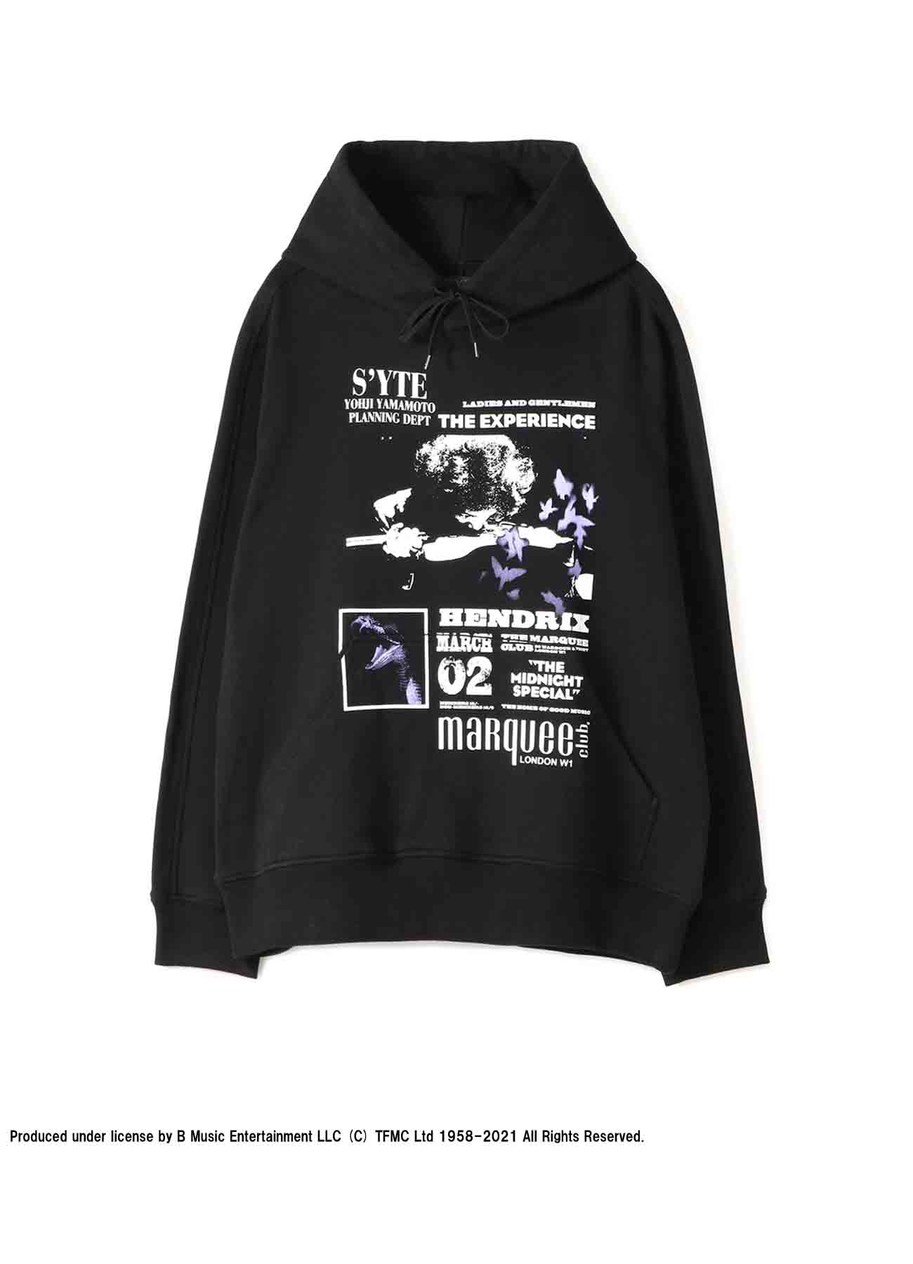 S’YTE × marquee club(R) French Terry Stitch Work Collage Hoodie