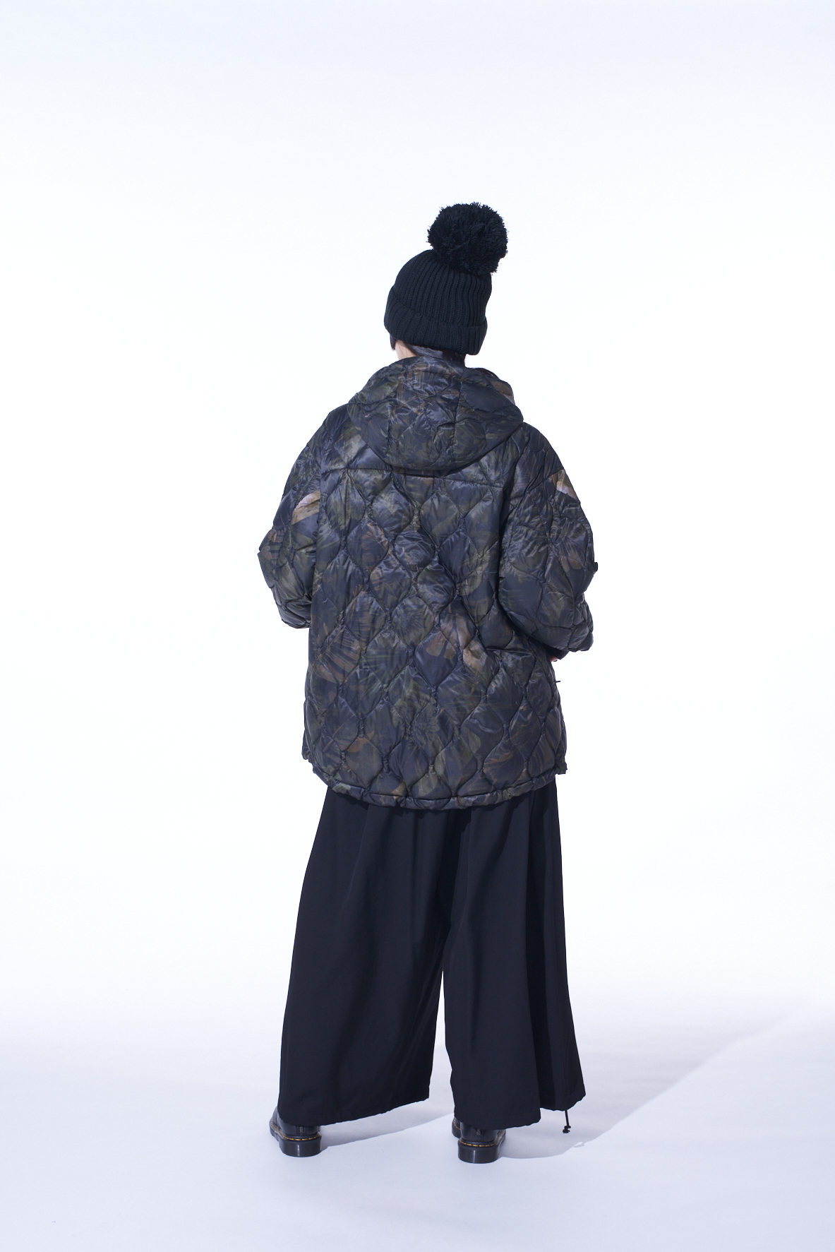 【11/21 12:00 Release】【S'YTE X TAION】DAHLIA CAMOUFLAGE QUILTED DOWN PARKA