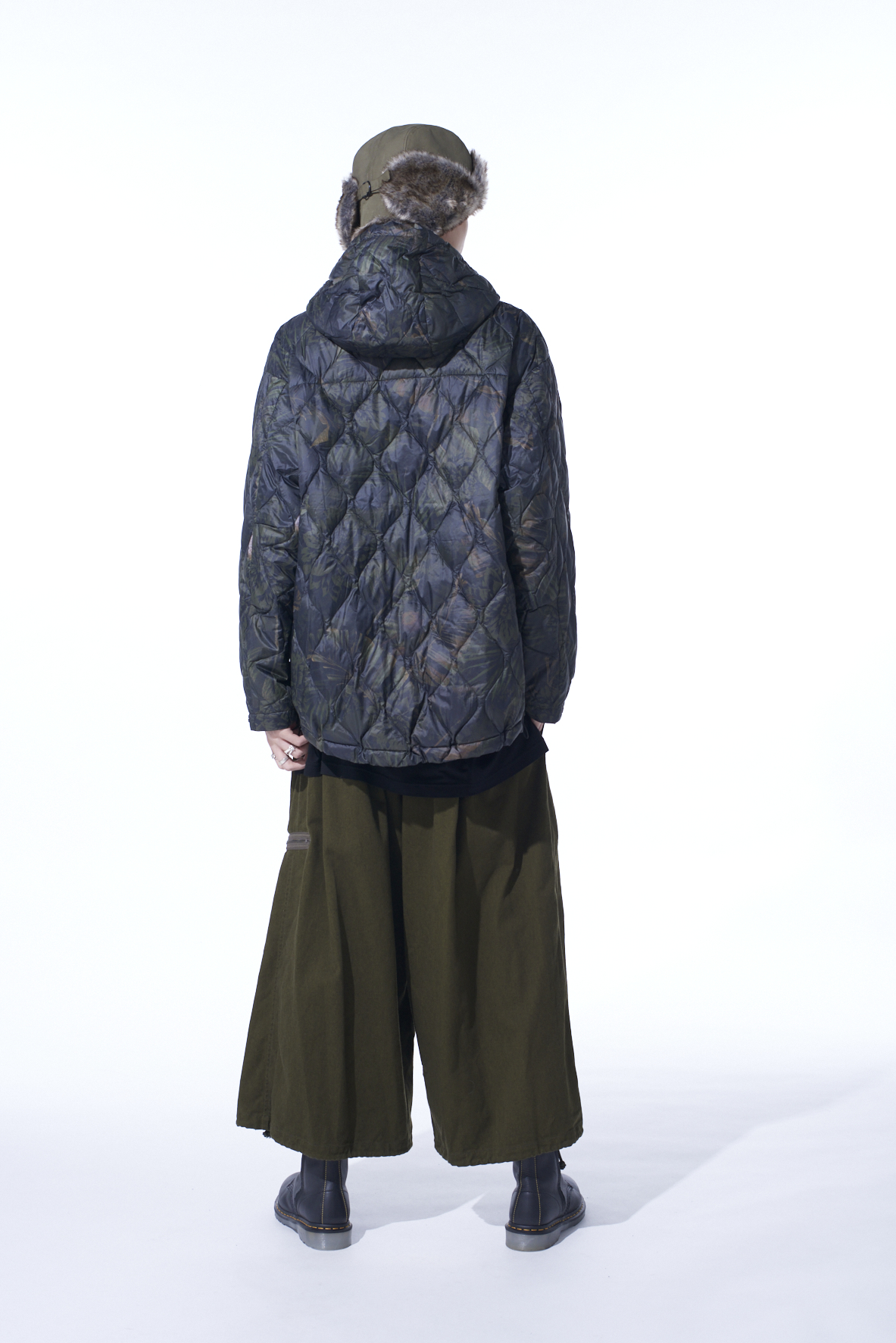 【11/21 12:00 Release】【S'YTE X TAION】DAHLIA CAMOUFLAGE QUILTED DOWN PARKA