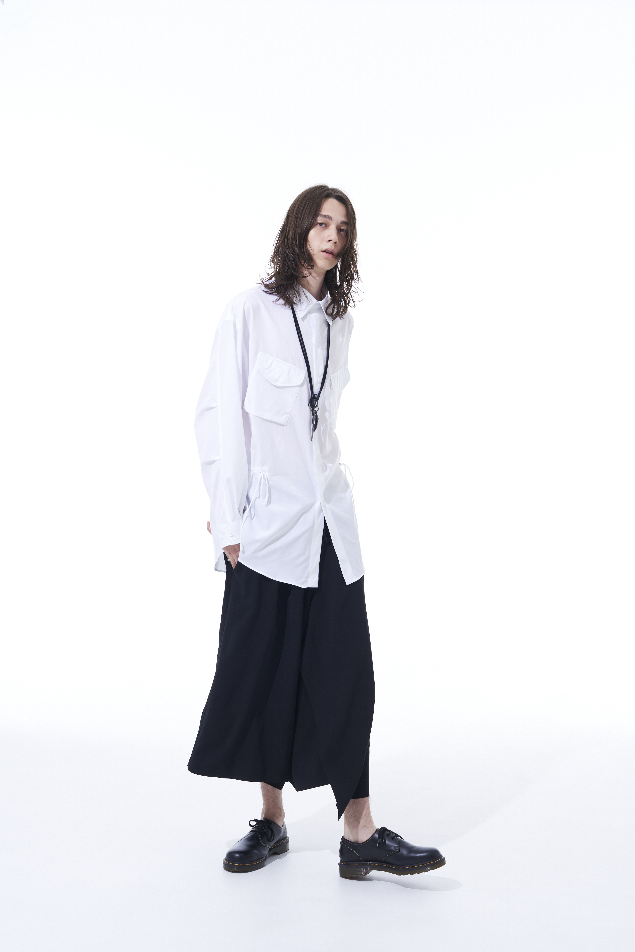 COTTON BROAD CLOTH MODS COAT-INSPIRED SHIRT