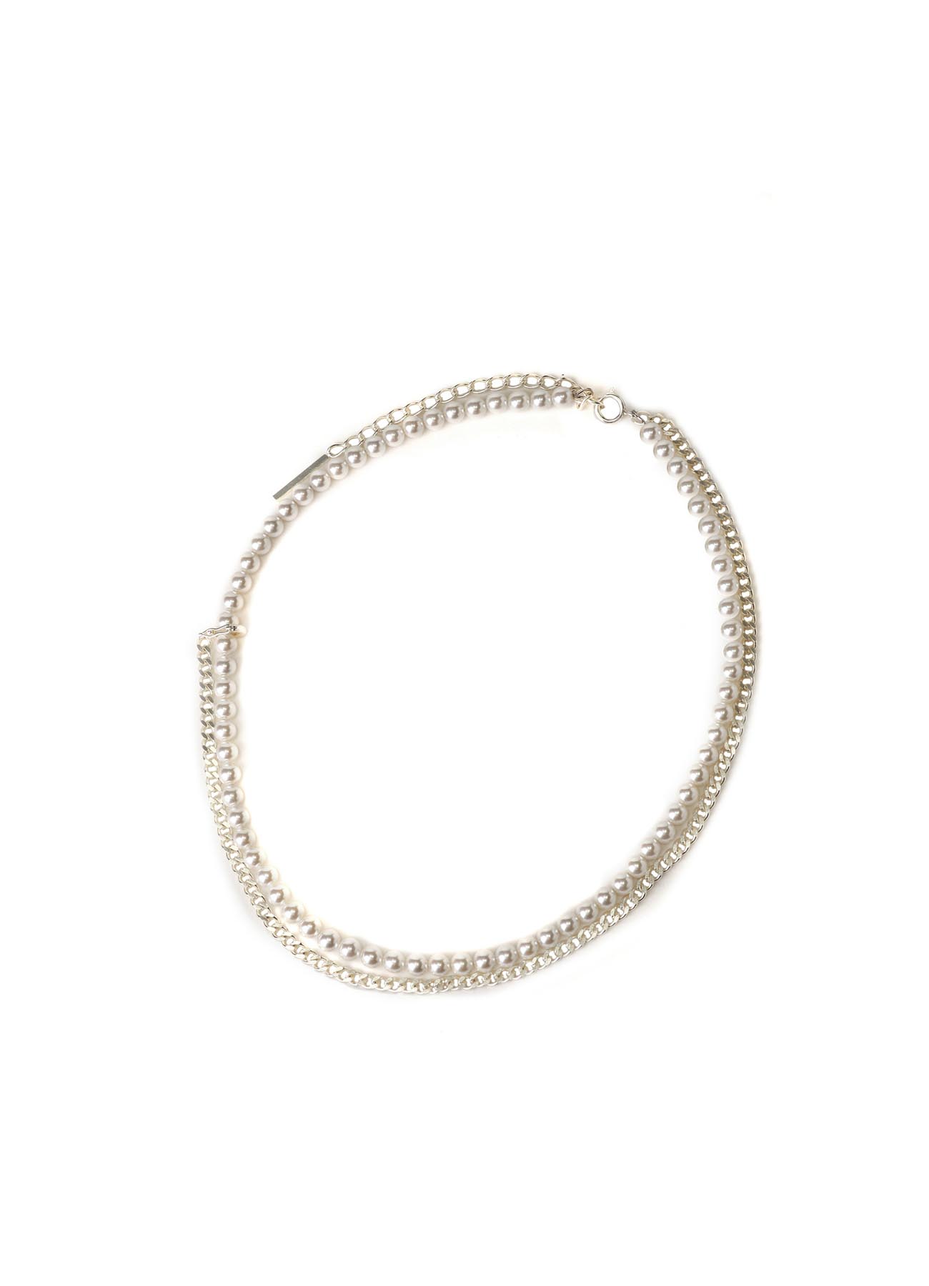 Imitation Pearl Adjustable Necklace