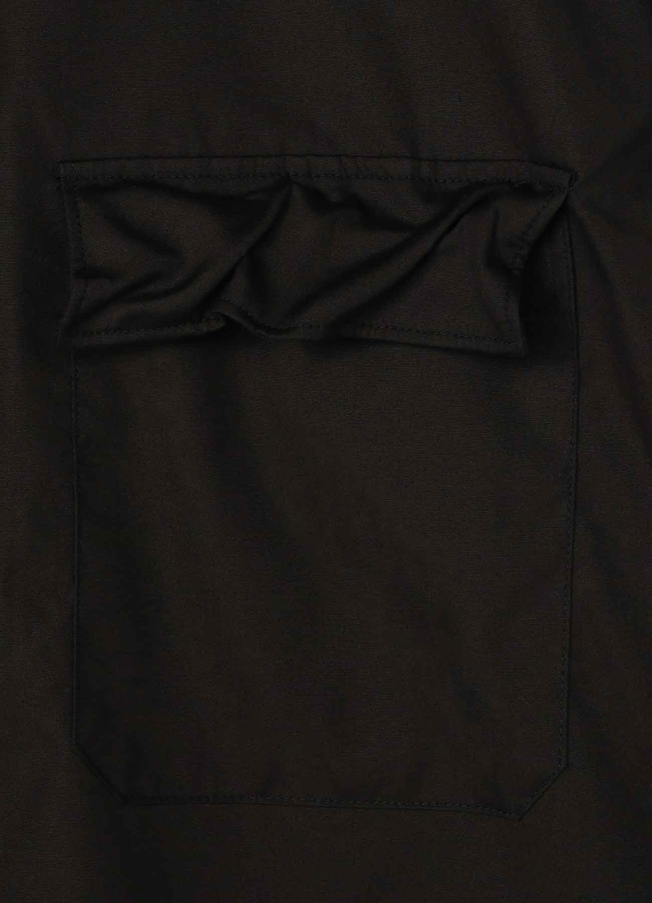 100/2 Broad Open Collar Double Pocket Shirt
