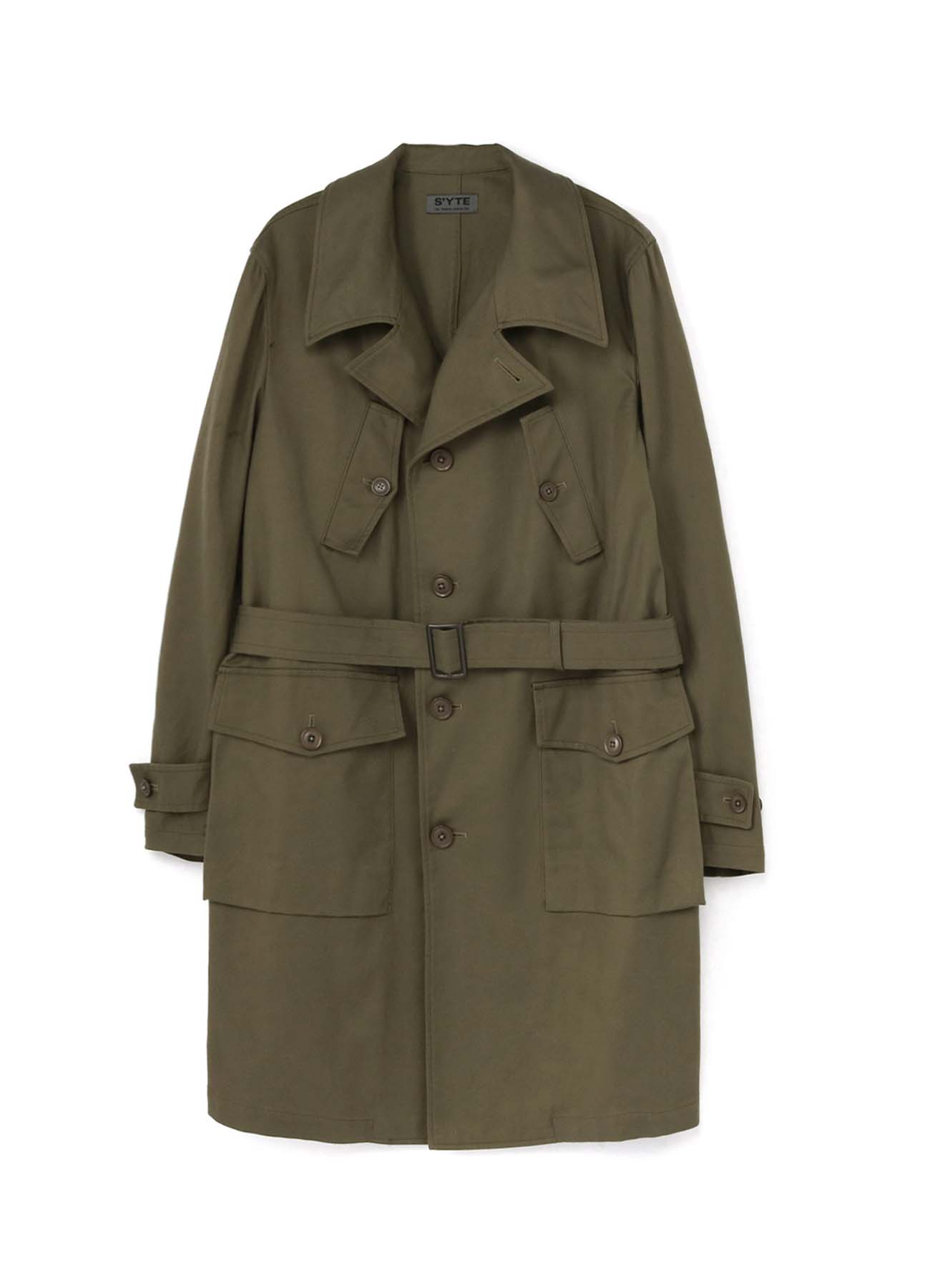 FRENCH WORKER SURGE SINGLE SHORT TRENCH COAT