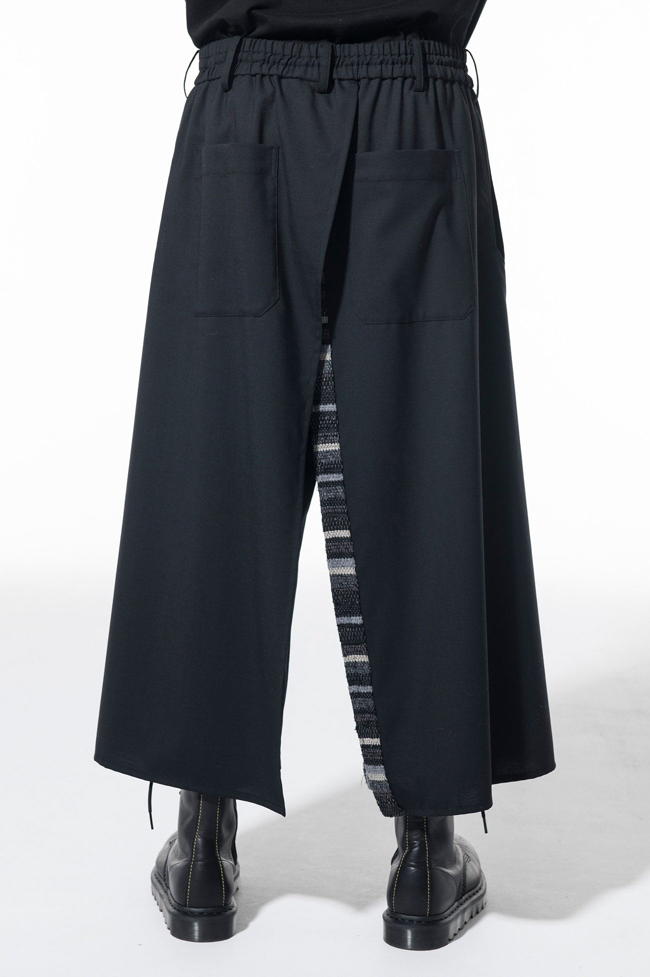 S’YTE×KUON Wool Tropical Saccora Sakiori Cover Pants