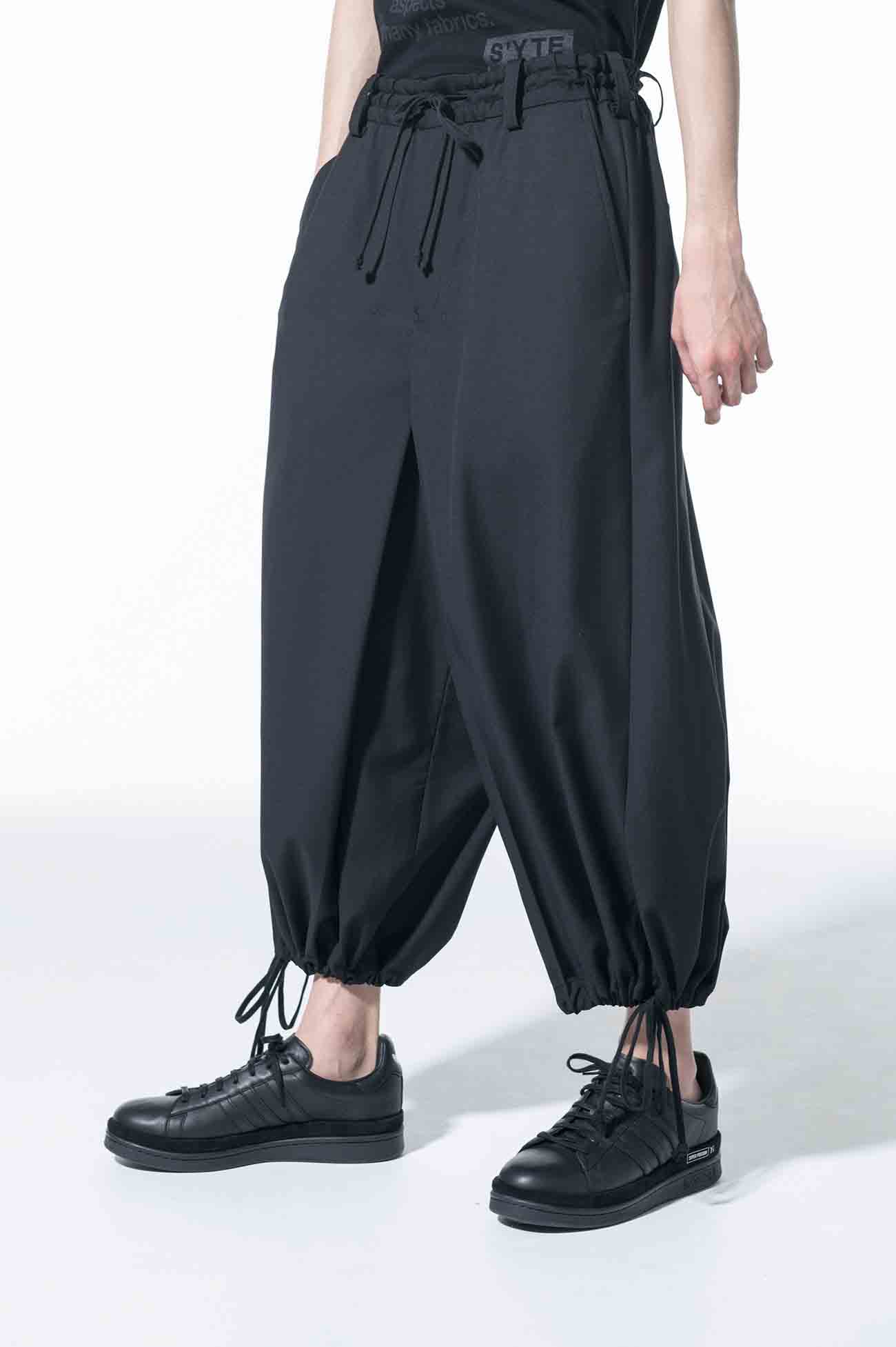 人気正規品】 Yohji Yamamoto - GroundY-T/W Gabardine Balloon Pants