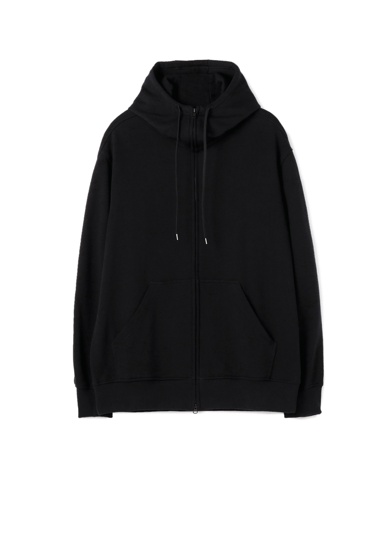 French Terry Stitch Work Red Lily Zipper Hoodie