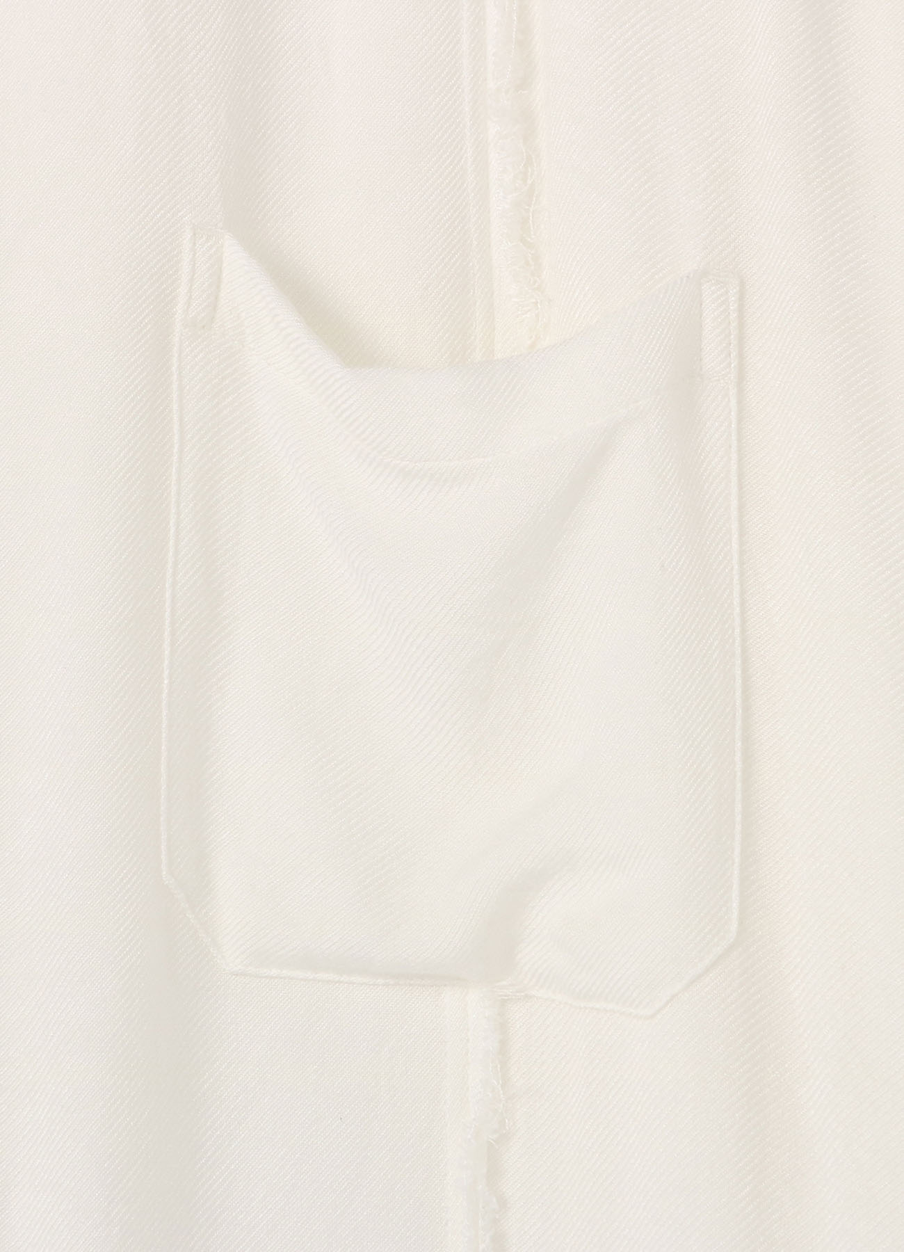 Viscose Twill Product Washing Process Cut-off Loose Fit Open Collar Shirt