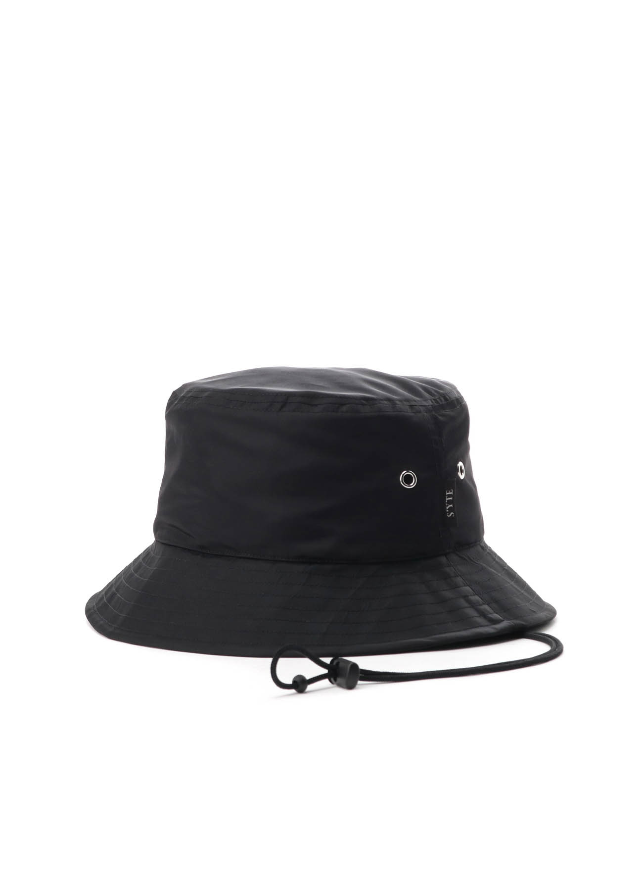 Nylon Taffeta Stopper Code Bucket Hat